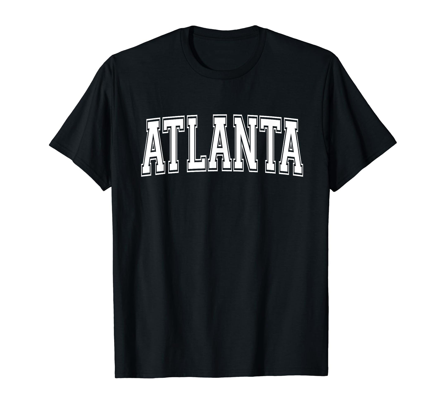 Atlanta Ga Georgia Usa Sports T-Shirt - Casual Everyday Wear for Adults - T-Shirt, Sweatshirt, Hoodie