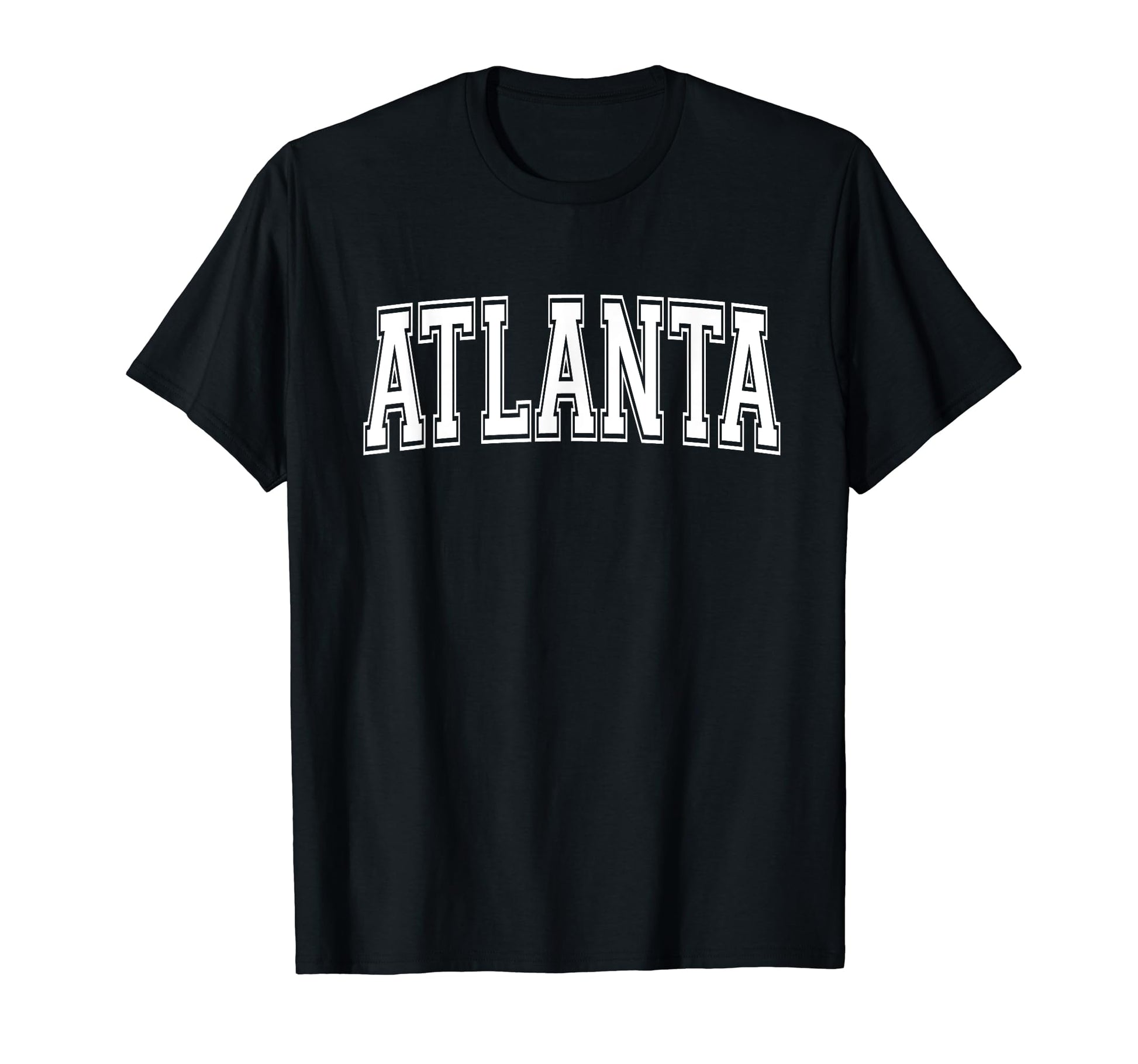Atlanta Ga Georgia Usa Sports T-Shirt - Casual Everyday Wear for Adults - T-Shirt, Sweatshirt, Hoodie