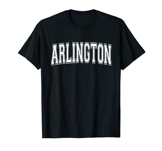 Arlington Wa Washington Usa Sports Varsity T-Shirt - Graphic Print Unisex - T-Shirt, Sweatshirt, Hoodie