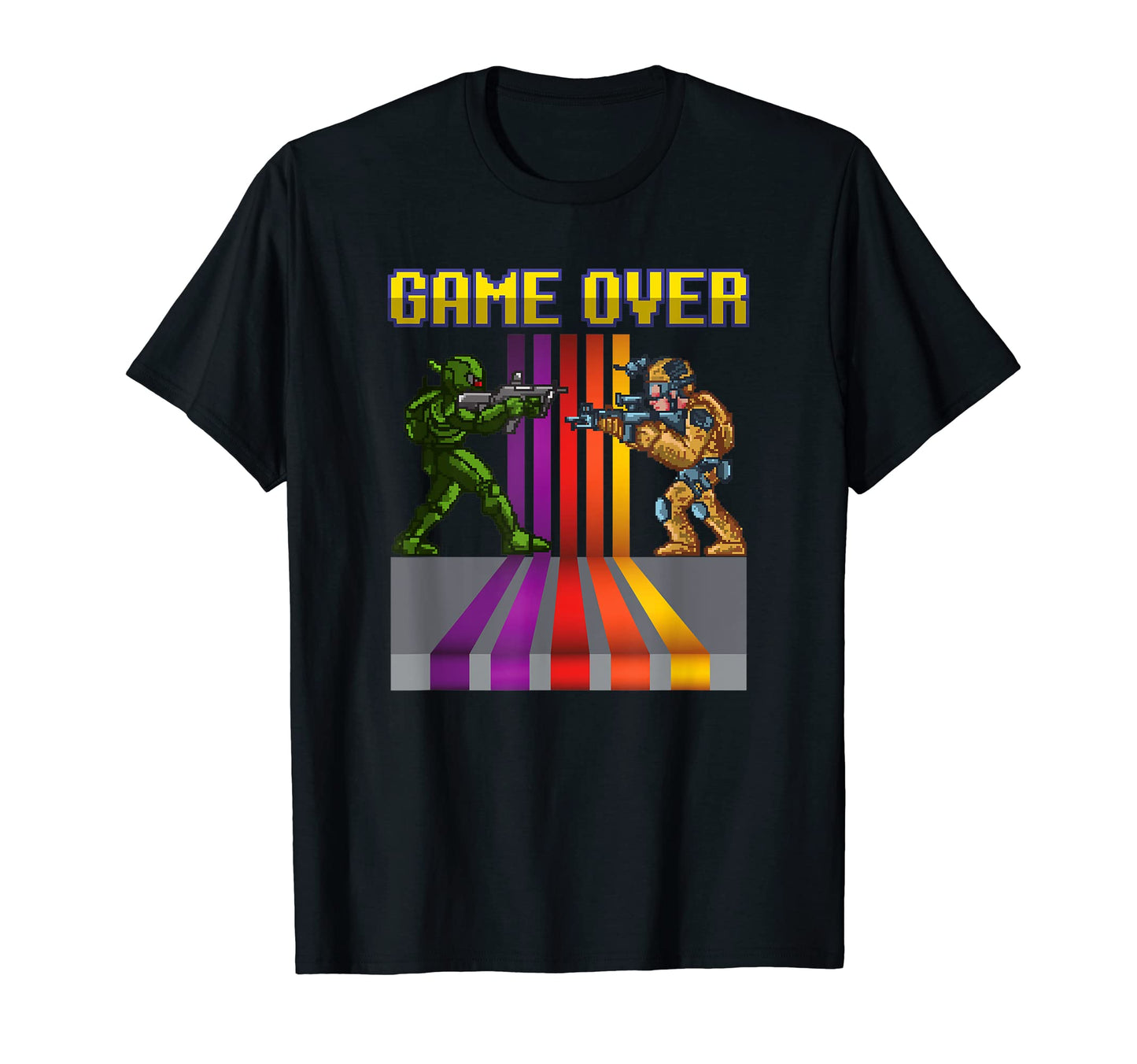 Game Over Video Games Gaming Gift T-Shirt - Aesthetic Graphic Men Women - T-Shirt, Sweatshirt, Hoodie