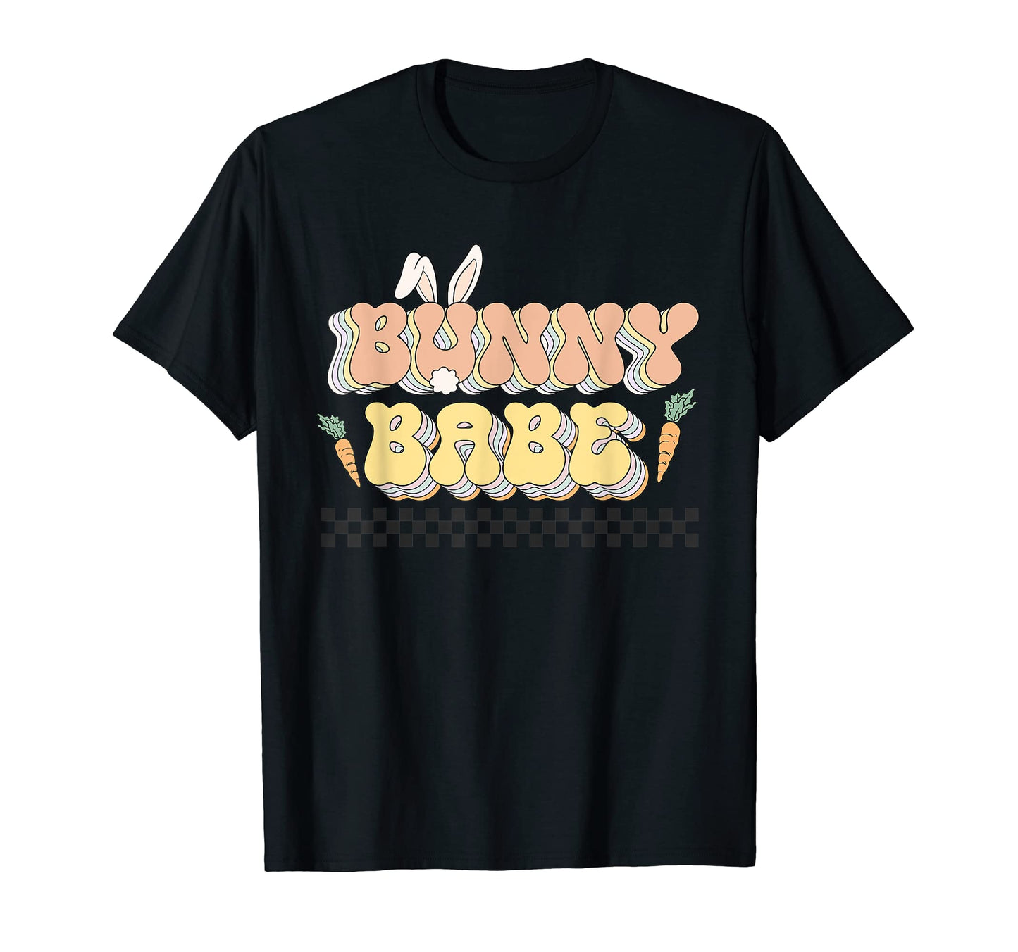 Bunny Babe Western Carrot Easter T-Shirt - Minimalist Print Unisex - T-Shirt, Sweatshirt, Hoodie