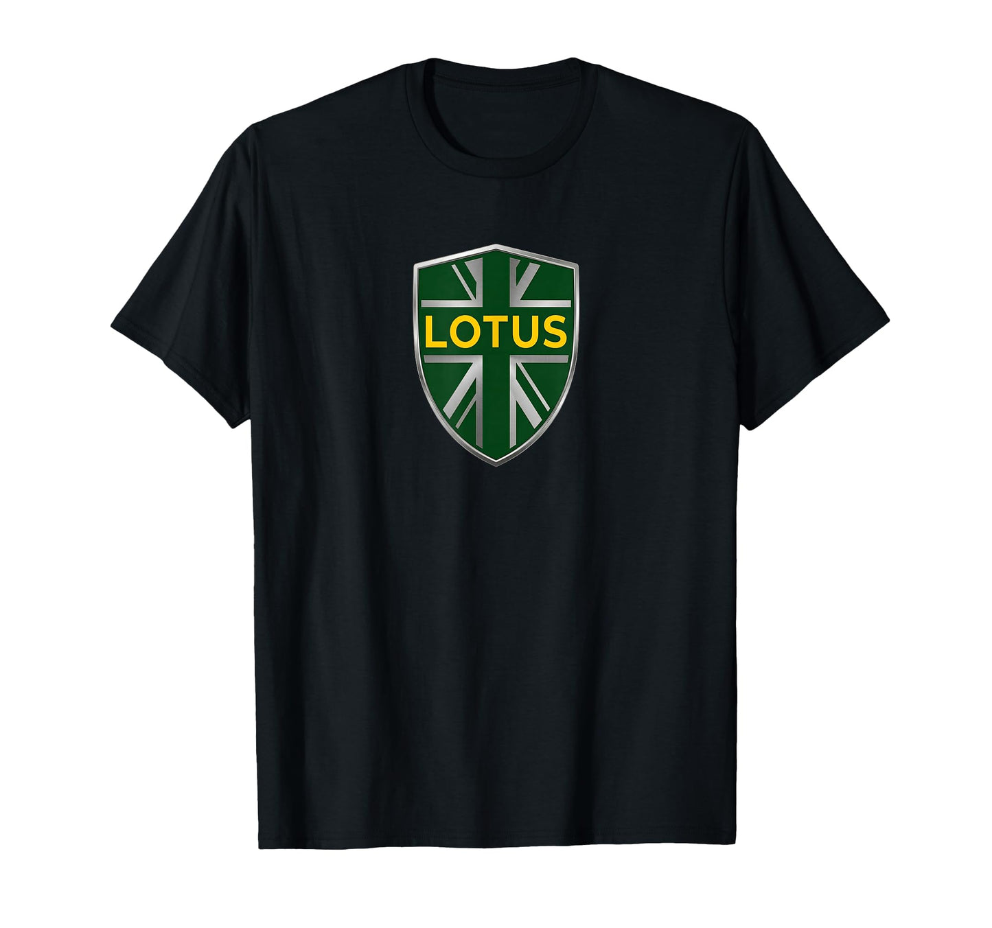 Lotus Badge Decal Emblem British T-Shirt - Minimalist Print for Adults - T-Shirt, Sweatshirt, Hoodie