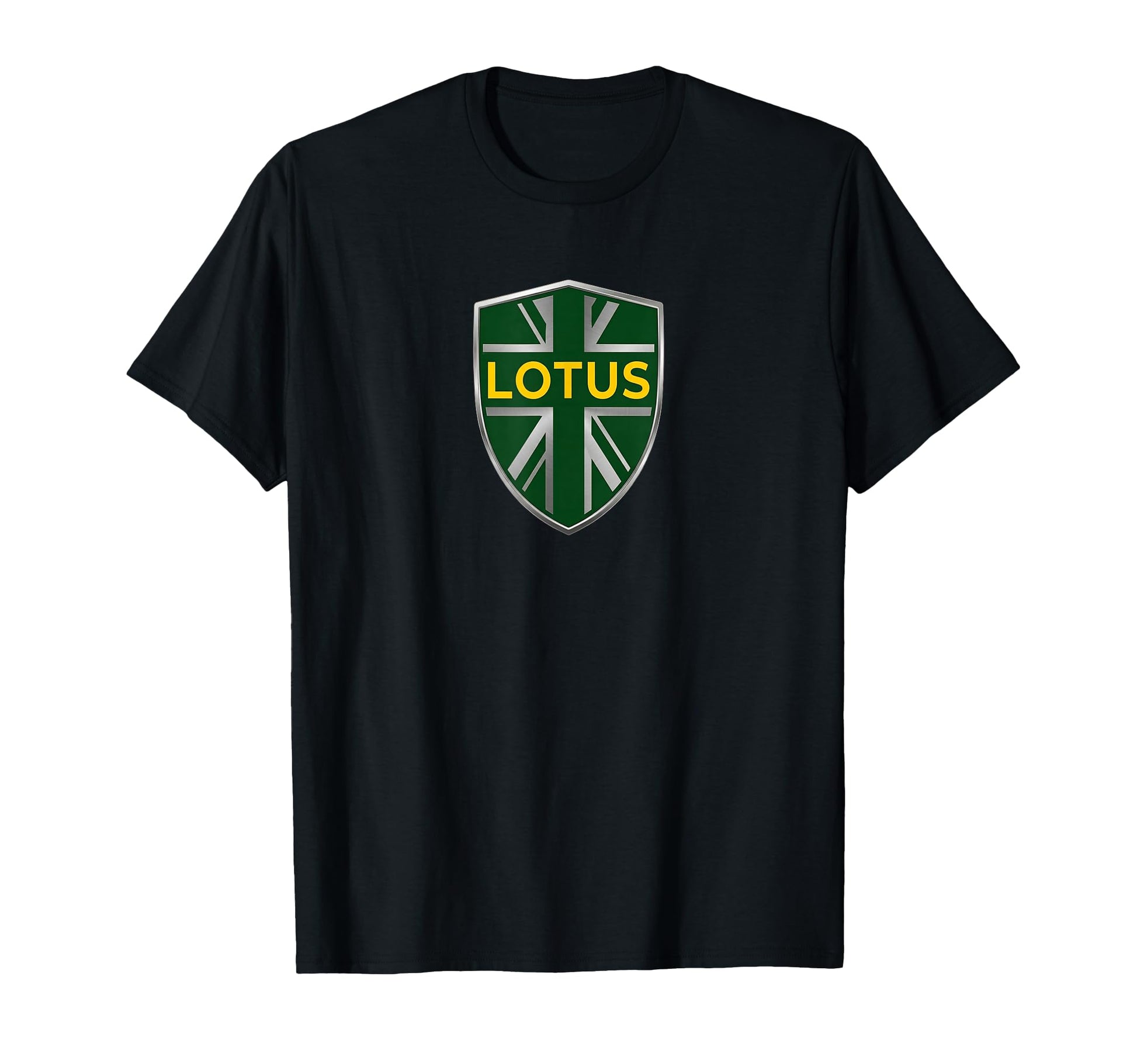 Lotus Badge Decal Emblem British T-Shirt - Minimalist Print for Adults - T-Shirt, Sweatshirt, Hoodie
