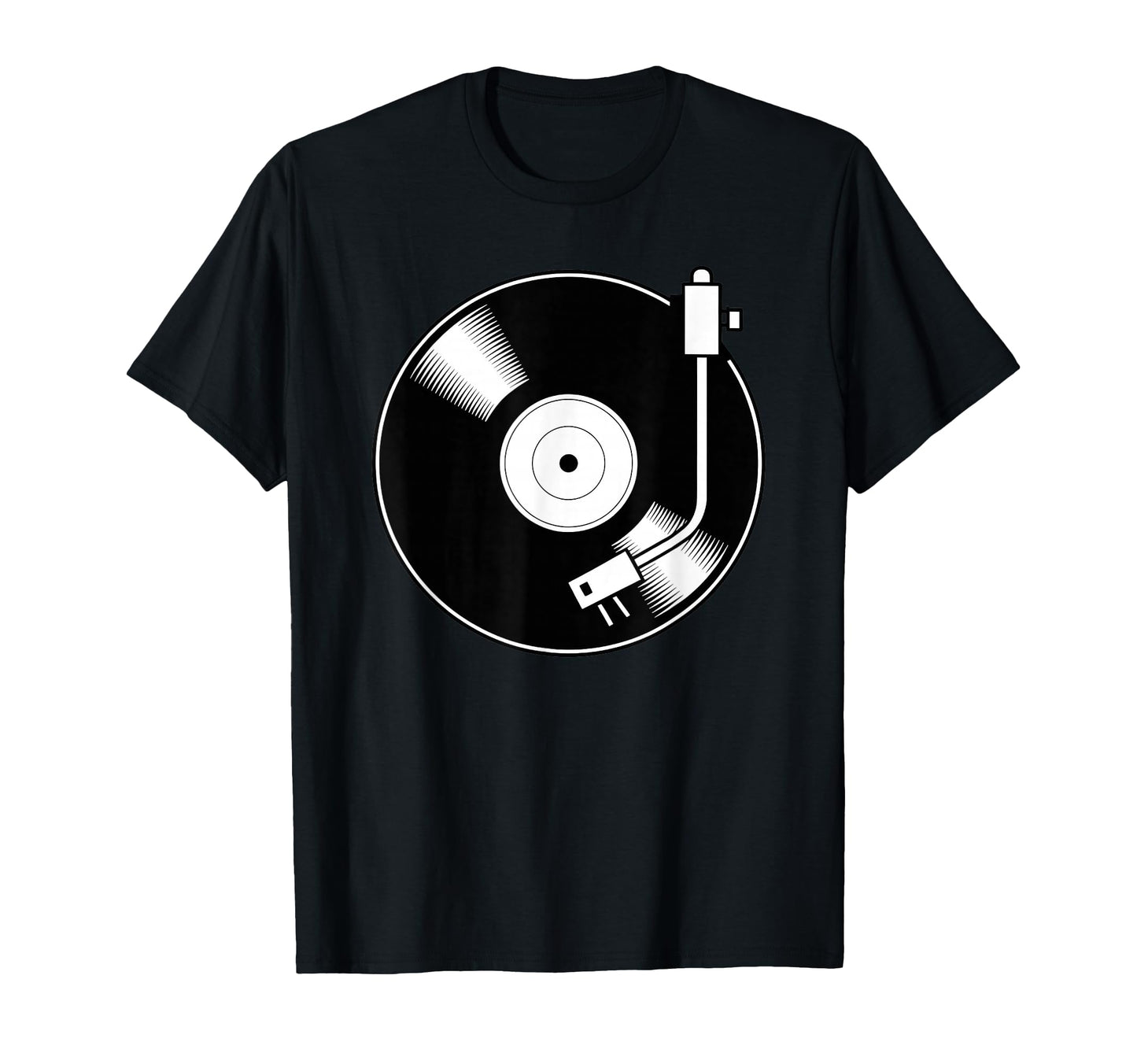 Vinyl Record Turntable Dj Music T-Shirt - Fun Novelty Design Unisex - T-Shirt, Sweatshirt, Hoodie