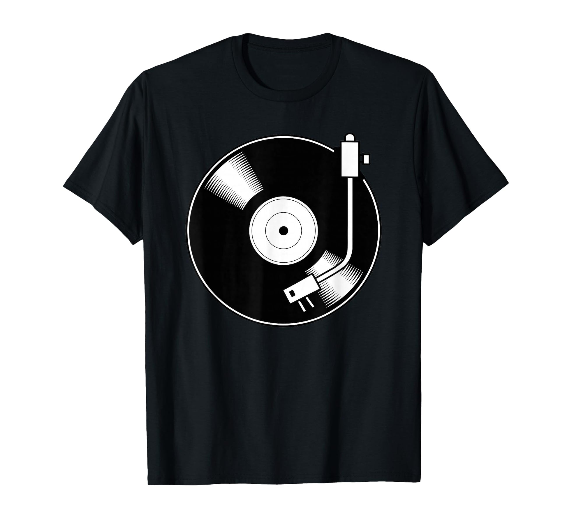 Vinyl Record Turntable Dj Music T-Shirt - Fun Novelty Design Unisex - T-Shirt, Sweatshirt, Hoodie