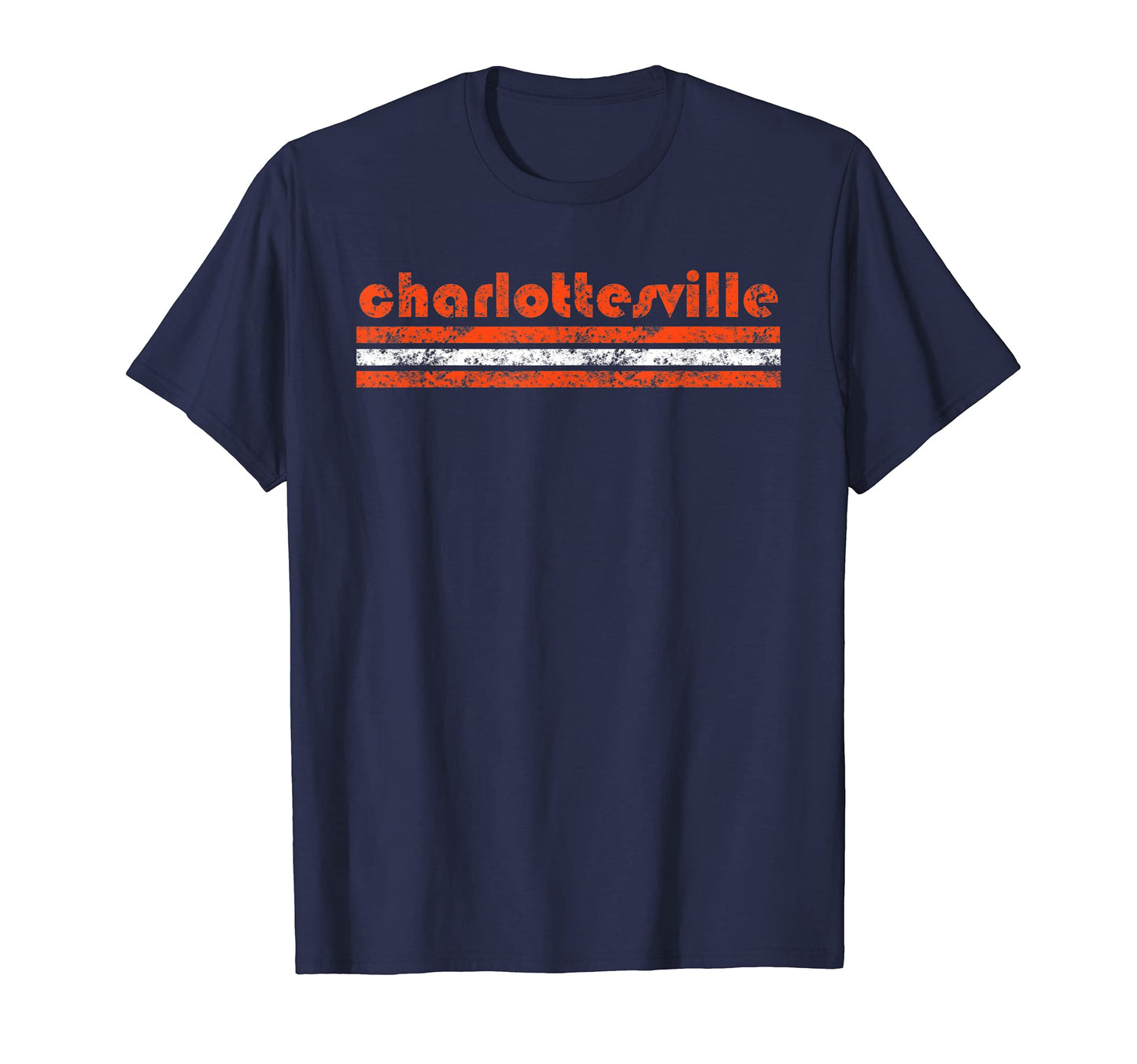 Charlottesville Virginia Three T-Shirt - Aesthetic Graphic for Adults - T-Shirt, Sweatshirt, Hoodie