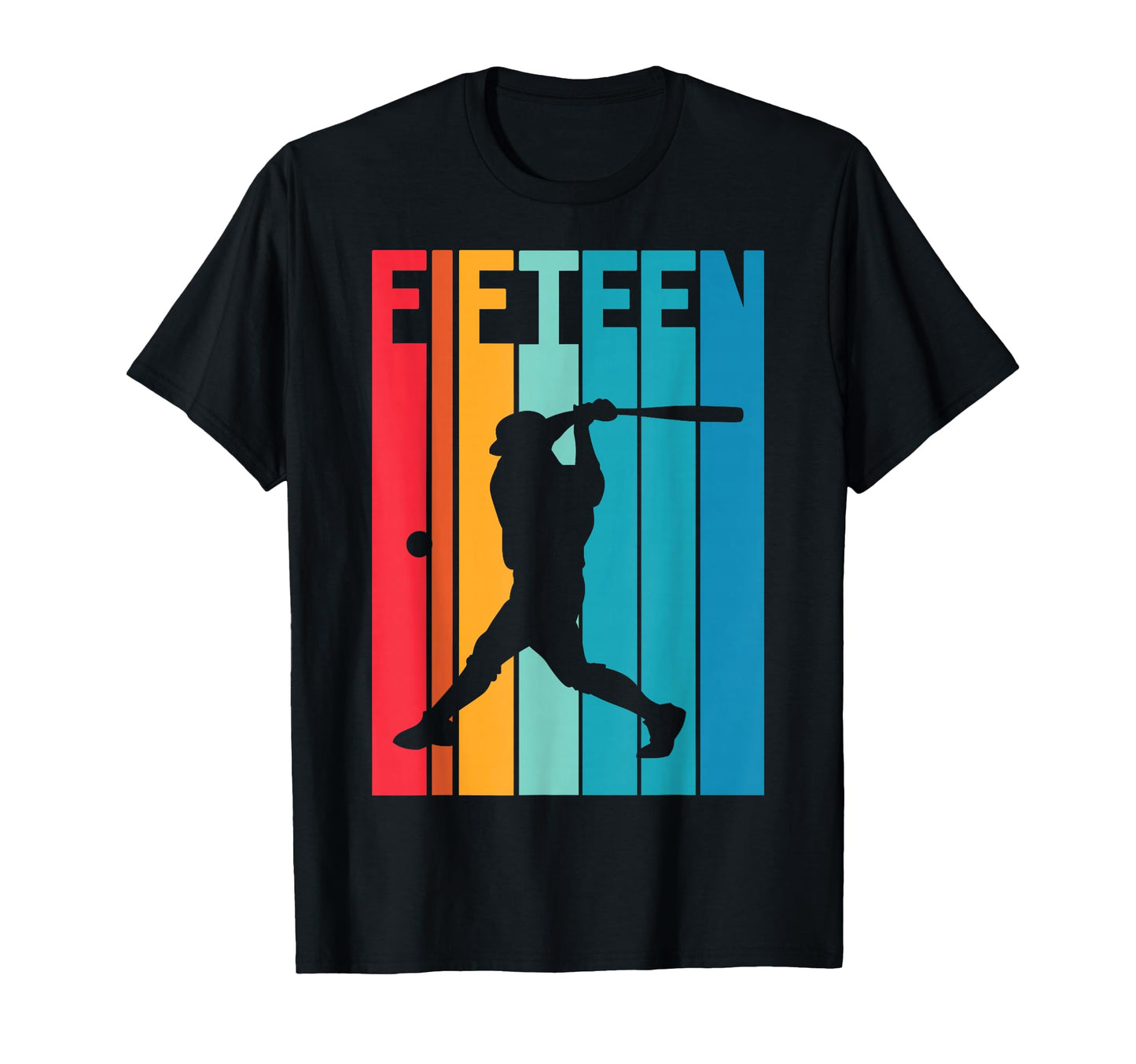 15Th Birthday Baseball 15 Years Old T-Shirt - Novelty Apparel Unisex - T-Shirt, Sweatshirt, Hoodie