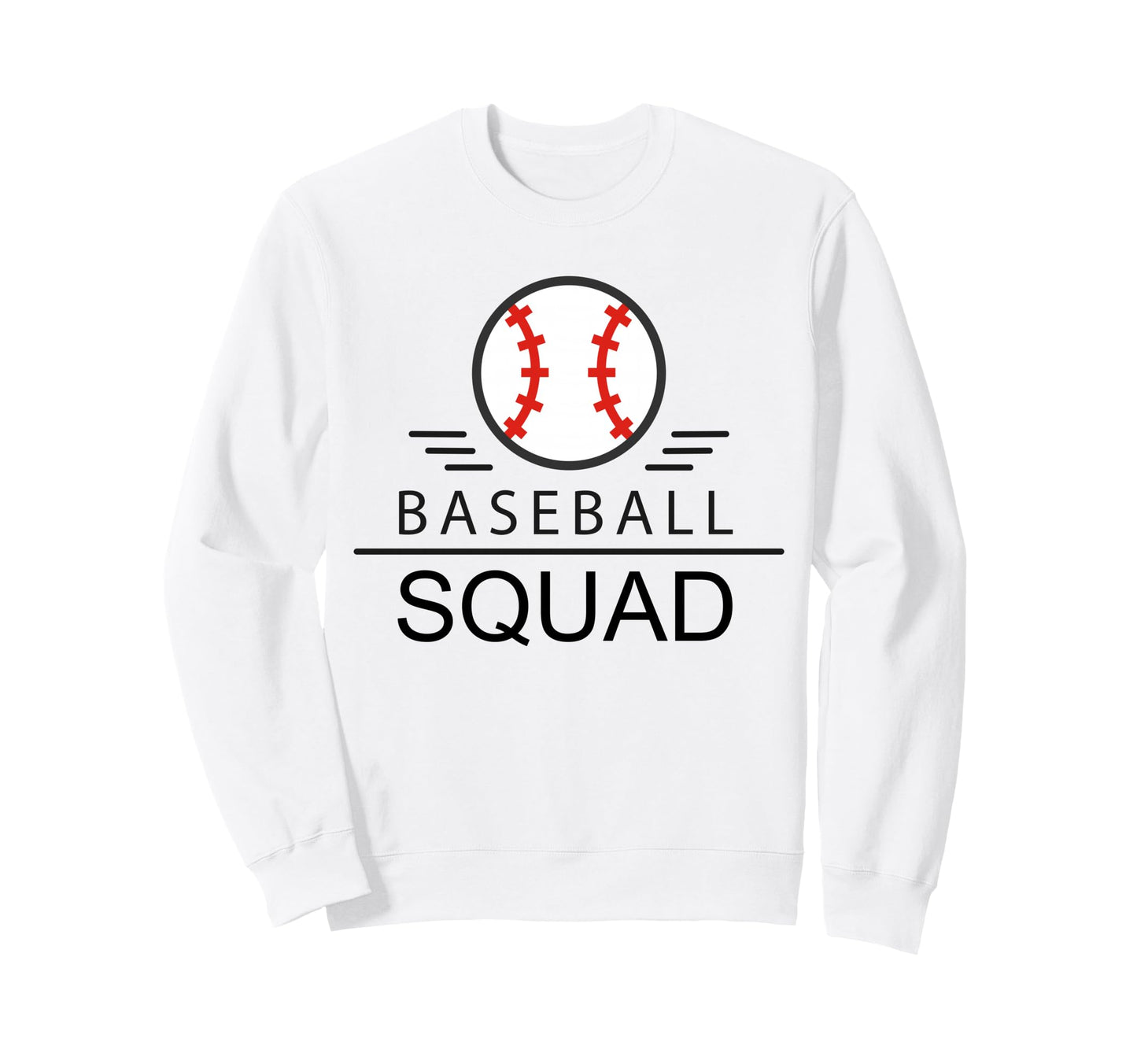 Baseball Squad Team Friend Project Gang Sweatshirt - Trendy Graphic Unisex - T-Shirt, Sweatshirt, Hoodie