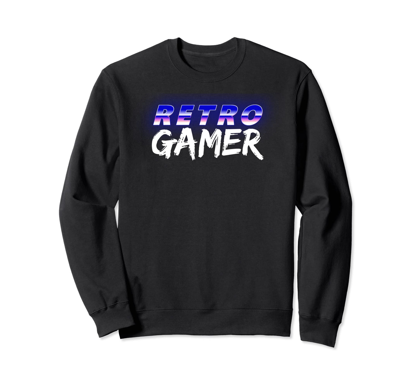 70S 80S Synthwave Laser Rpg Gaming Geek Sweatshirt - Graphic Print Unisex - T-Shirt, Sweatshirt, Hoodie