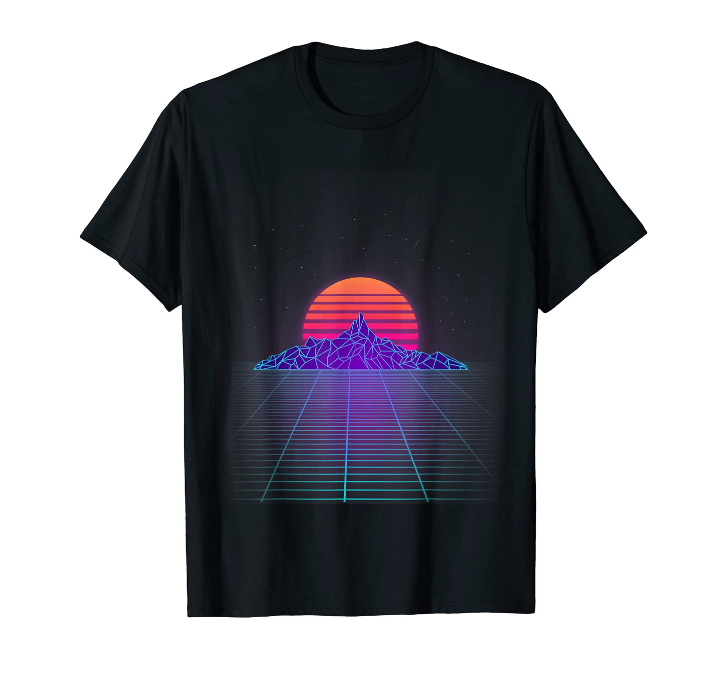 Outrun Synthwave Vaporwave Aesthetic T-Shirt - Custom Art Print for Adults - T-Shirt, Sweatshirt, Hoodie