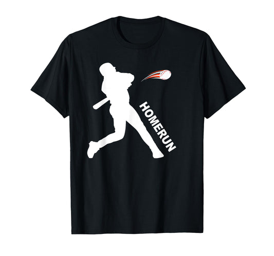 Baseball Homerun Baseball Player T-Shirt - Streetwear Style Unisex - T-Shirt, Sweatshirt, Hoodie