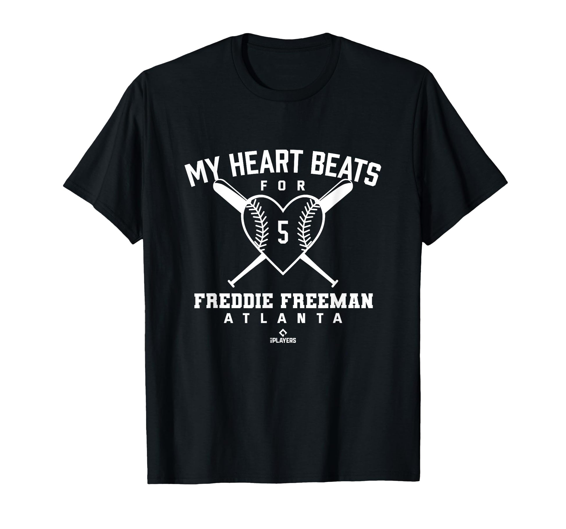 My Heart Beats Freddie Freeman T-Shirt - Custom Art Print Unisex - T-Shirt, Sweatshirt, Hoodie