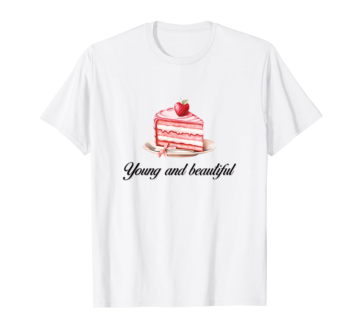 So Real Cake Coquette Girlcore Y2K T-Shirt - Fun Novelty Design Men Women - T-Shirt, Sweatshirt, Hoodie