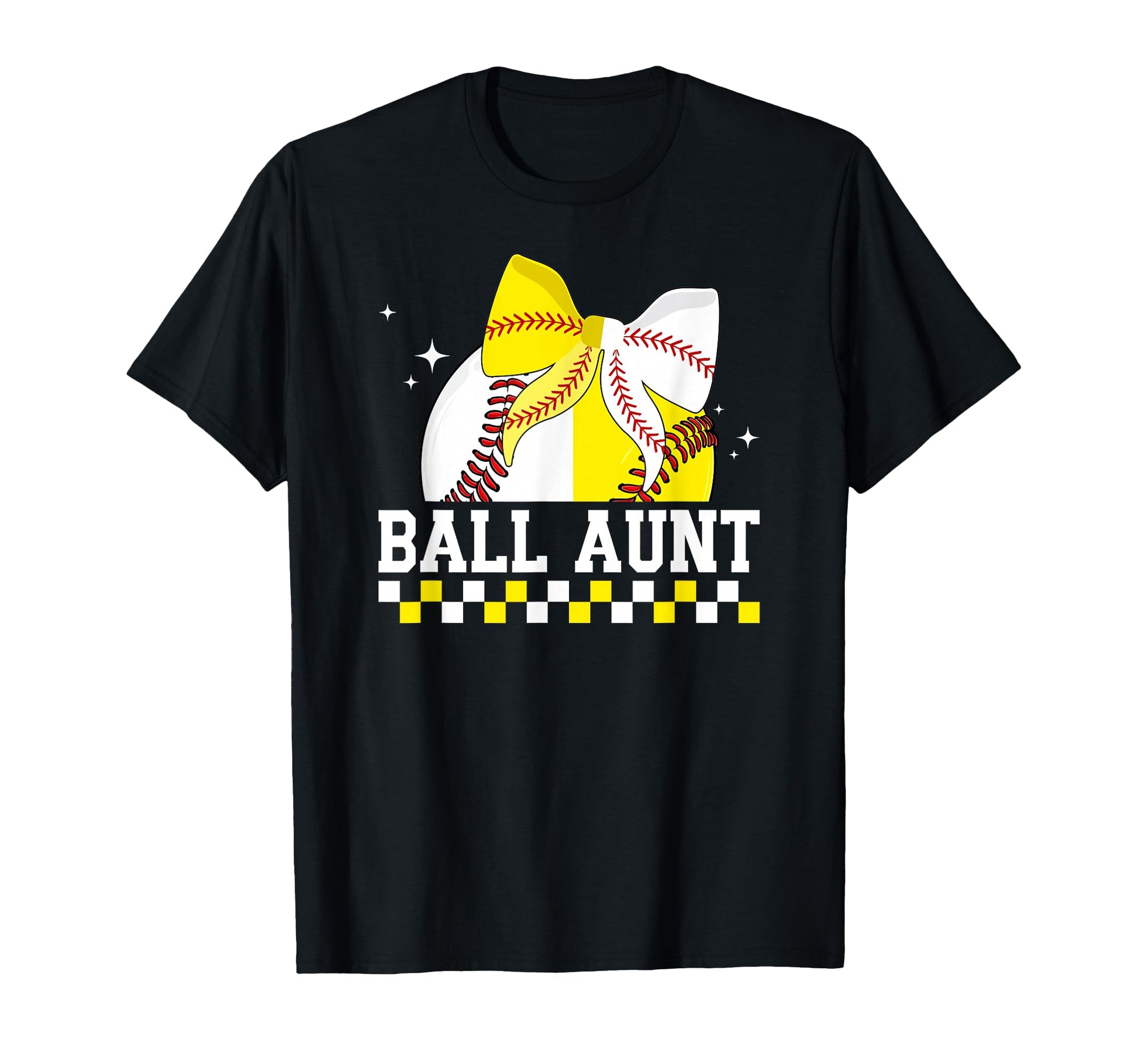 Ball Aunt Coquette Baseball T-Shirt - Fun Novelty Design for Adults - T-Shirt, Sweatshirt, Hoodie