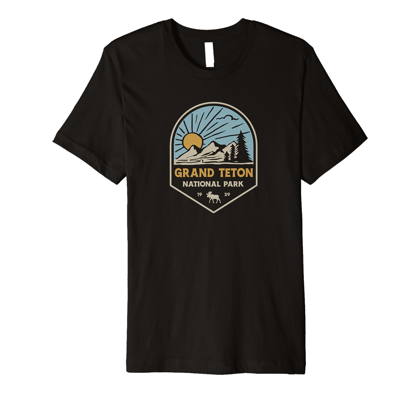 Grand Teton National Park Sunset T-Shirt - Casual Everyday Wear Unisex - T-Shirt, Sweatshirt, Hoodie