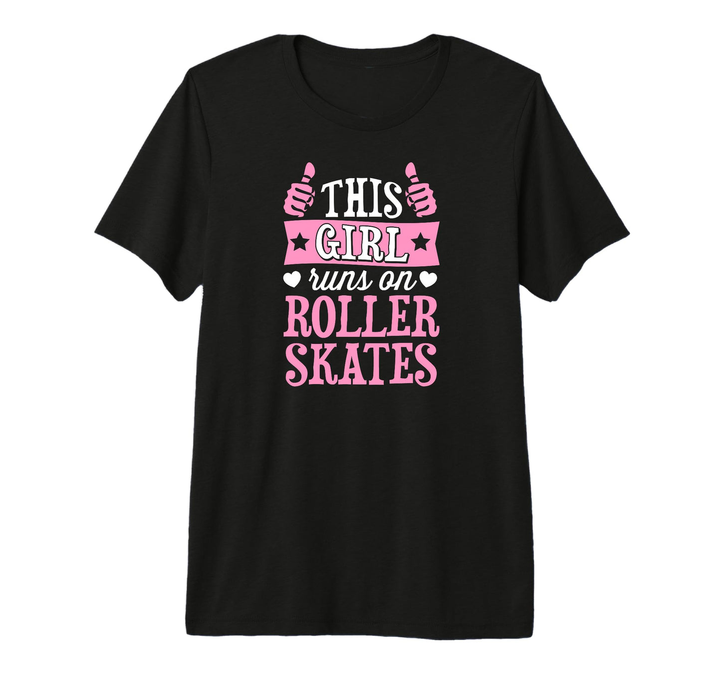 This Runs Roller Skates Tri Blend T-Shirt - Novelty Apparel Men Women - T-Shirt, Sweatshirt, Hoodie