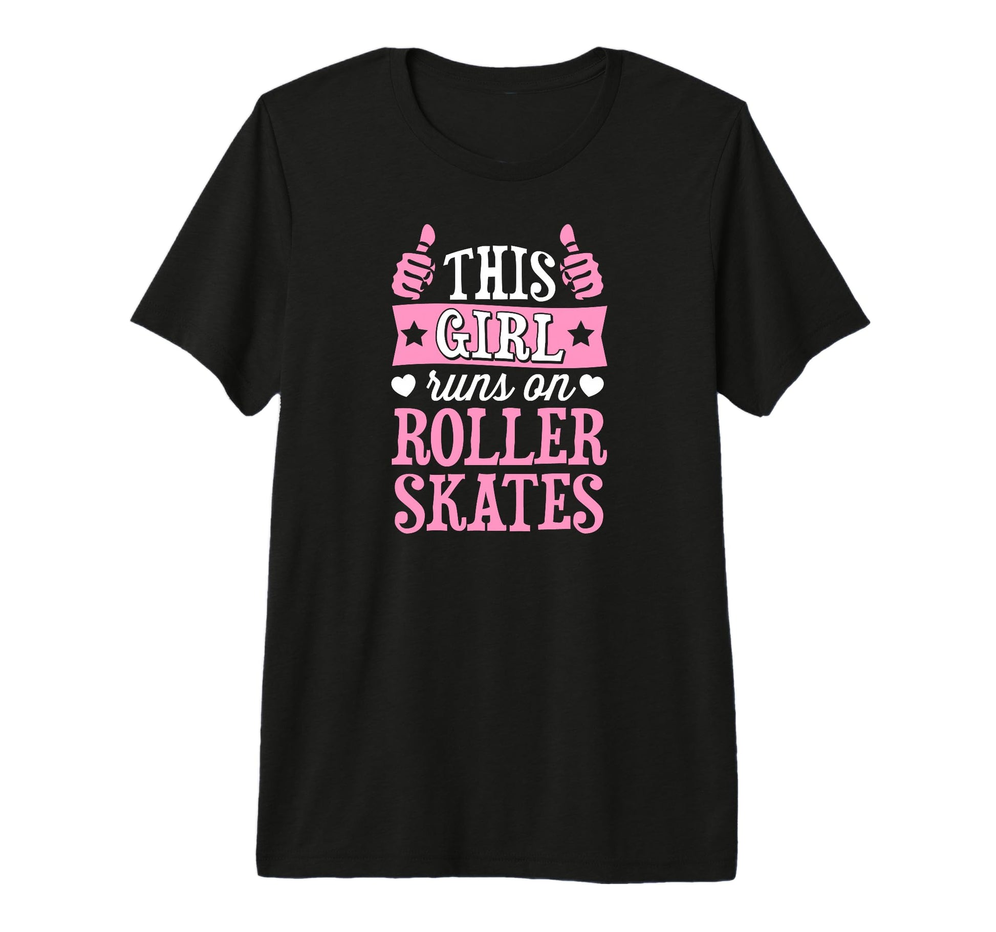 This Runs Roller Skates Tri Blend T-Shirt - Novelty Apparel Men Women - T-Shirt, Sweatshirt, Hoodie