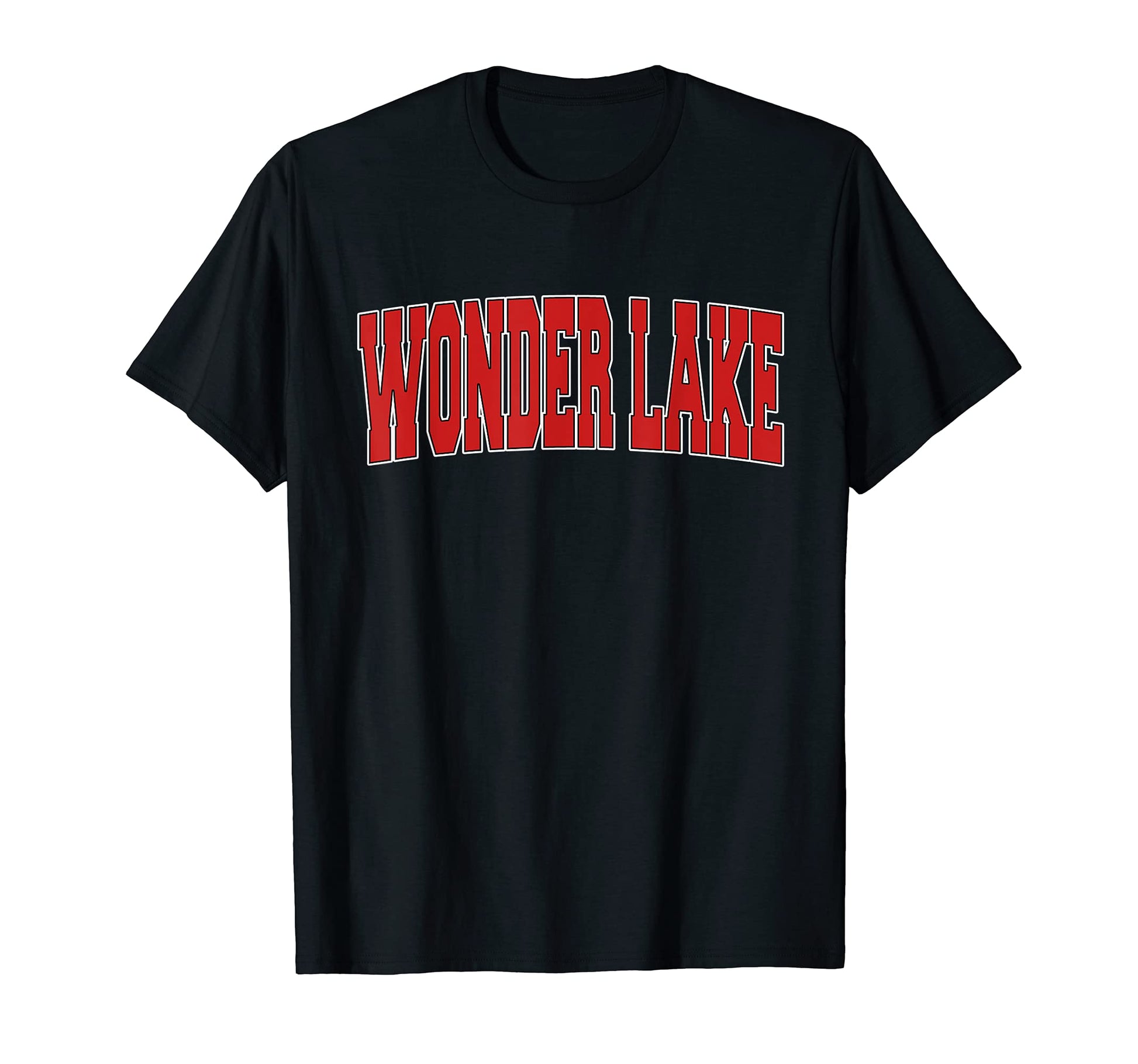 Wonder Lake Il Illinois Varsity Usa Sports T-Shirt - Unique Graphic Unisex - T-Shirt, Sweatshirt, Hoodie