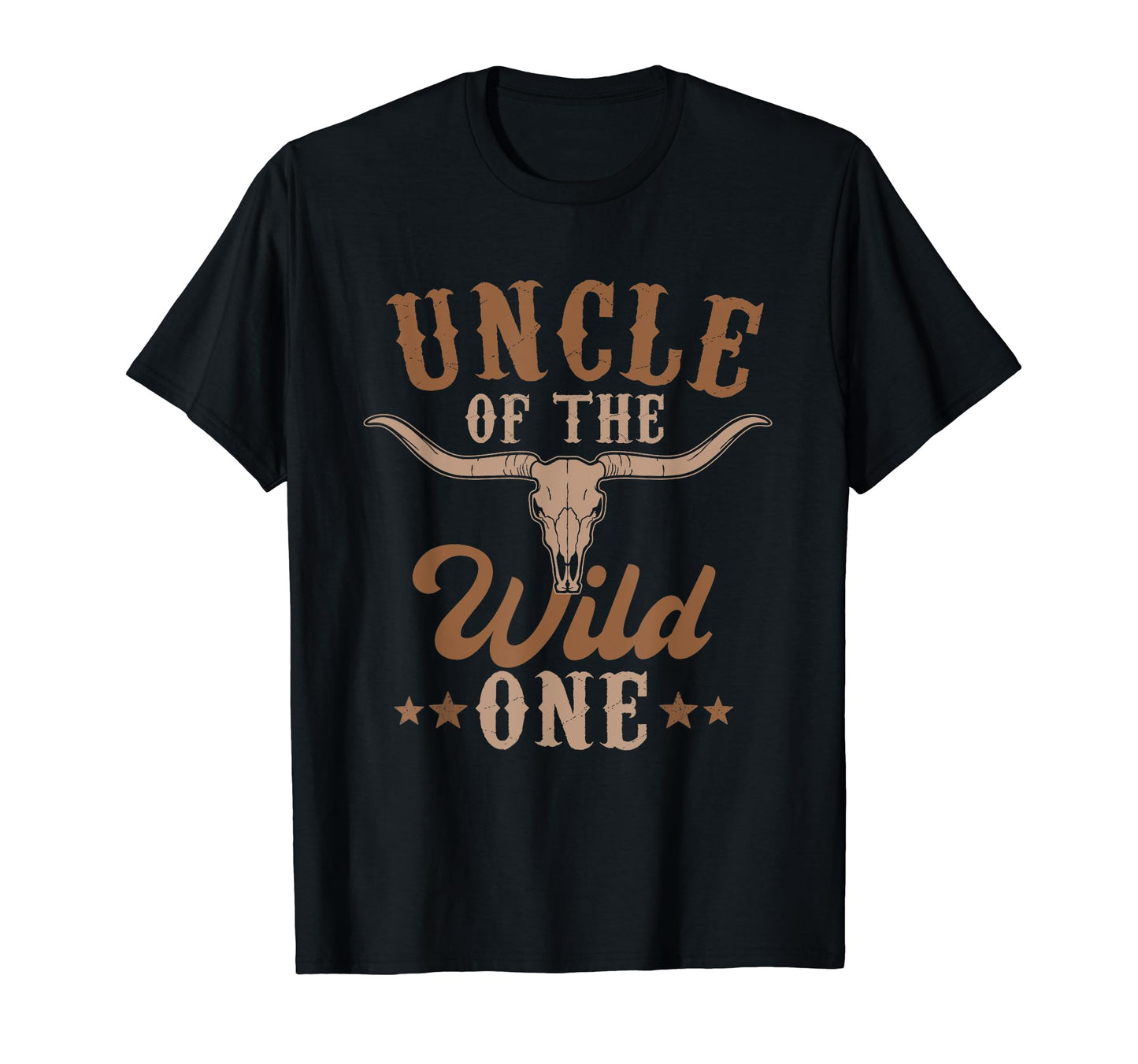Uncle Wild One Cowboy Western Rodeo T-Shirt - Custom Art Print Men Women - T-Shirt, Sweatshirt, Hoodie