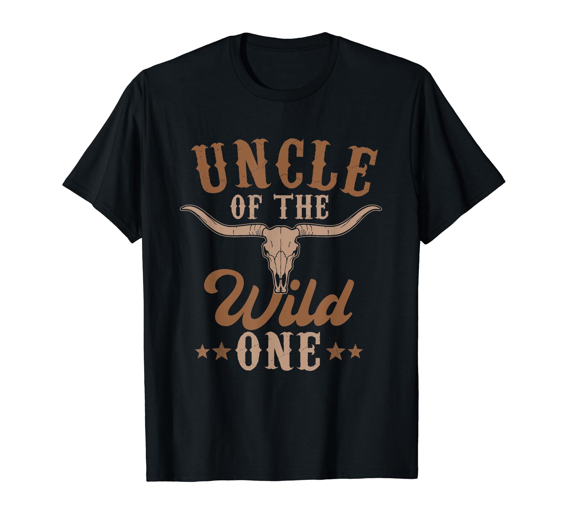 Uncle Wild One Cowboy Western Rodeo T-Shirt - Custom Art Print Men Women - T-Shirt, Sweatshirt, Hoodie