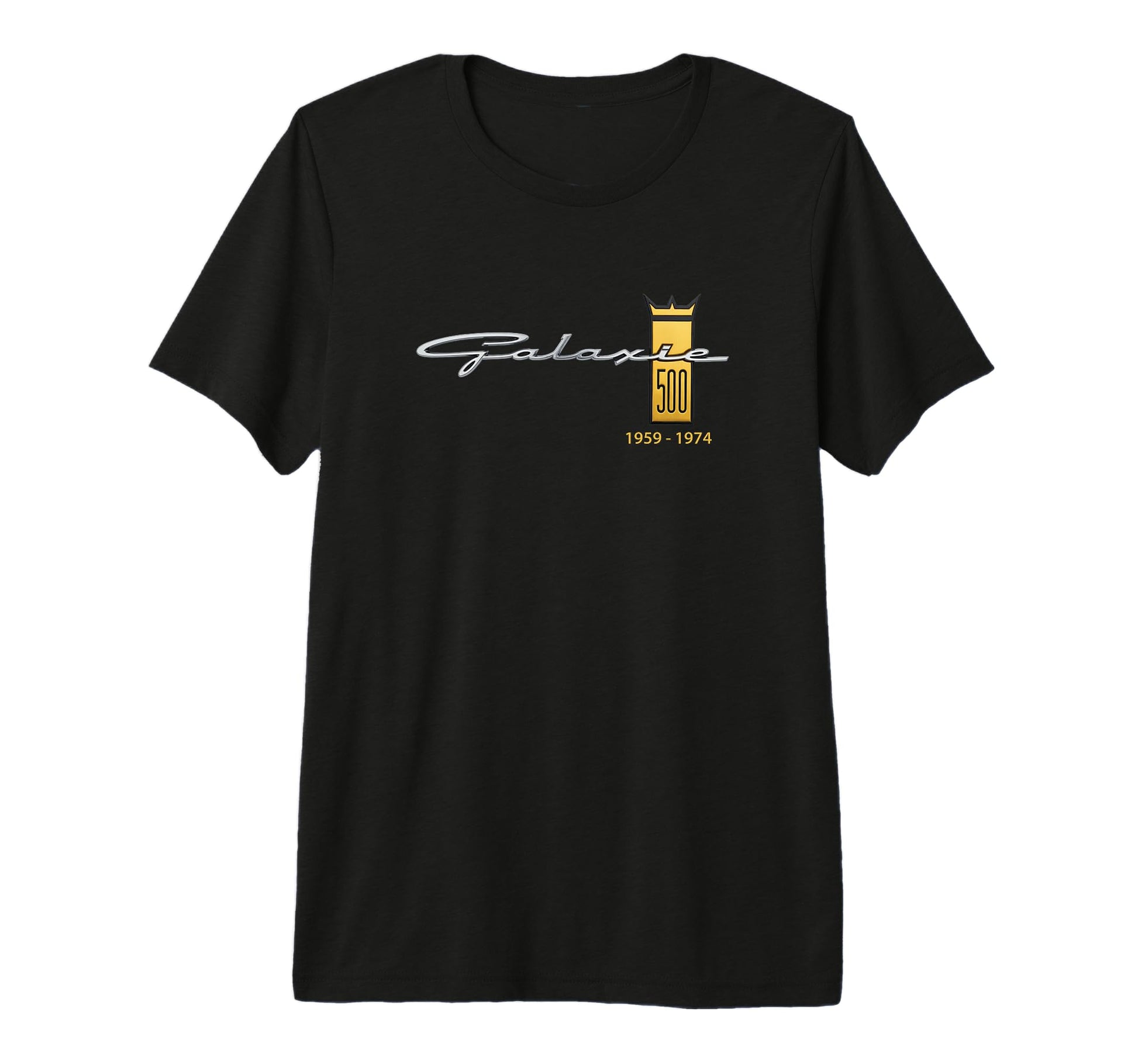 Galaxies 500 Badge Emblem Cars 1959 T-Shirt - Minimalist Print Men Women - T-Shirt, Sweatshirt, Hoodie