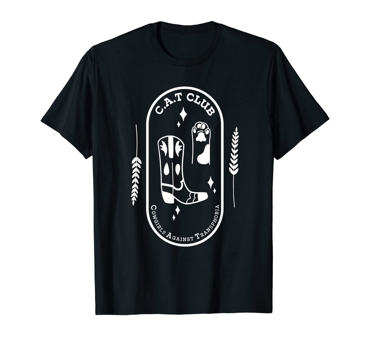 Cowgirls Against Transphobia C T T-Shirt - Casual Everyday Wear Men Women - T-Shirt, Sweatshirt, Hoodie