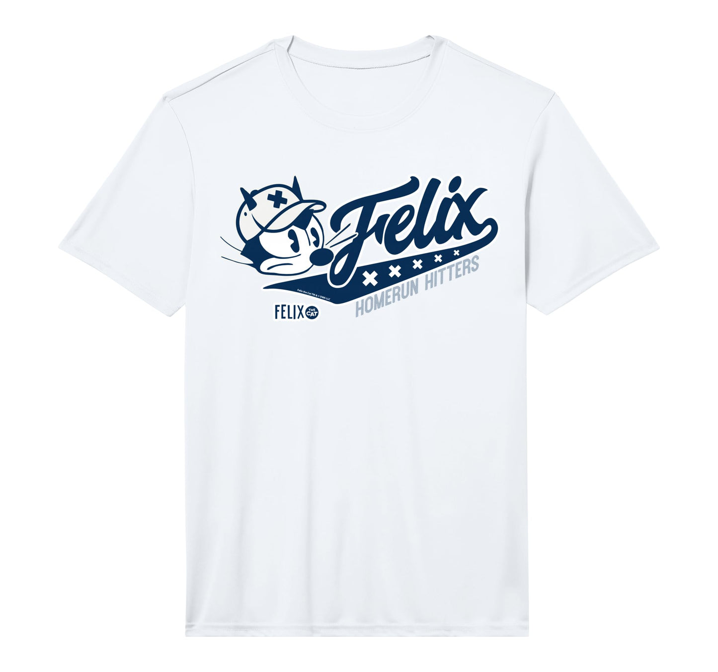 Felix Cat Homerun Hitters T-Shirt - Fun Novelty Design for Adults - T-Shirt, Sweatshirt, Hoodie