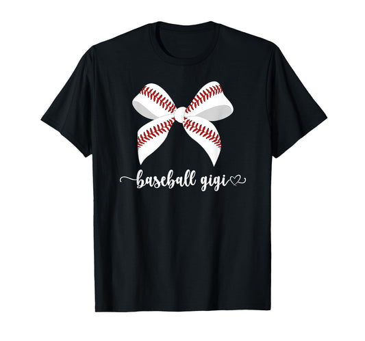 Baseball Gigi Grandma Coquette T-Shirt - Unique Graphic for Adults - T-Shirt, Sweatshirt, Hoodie