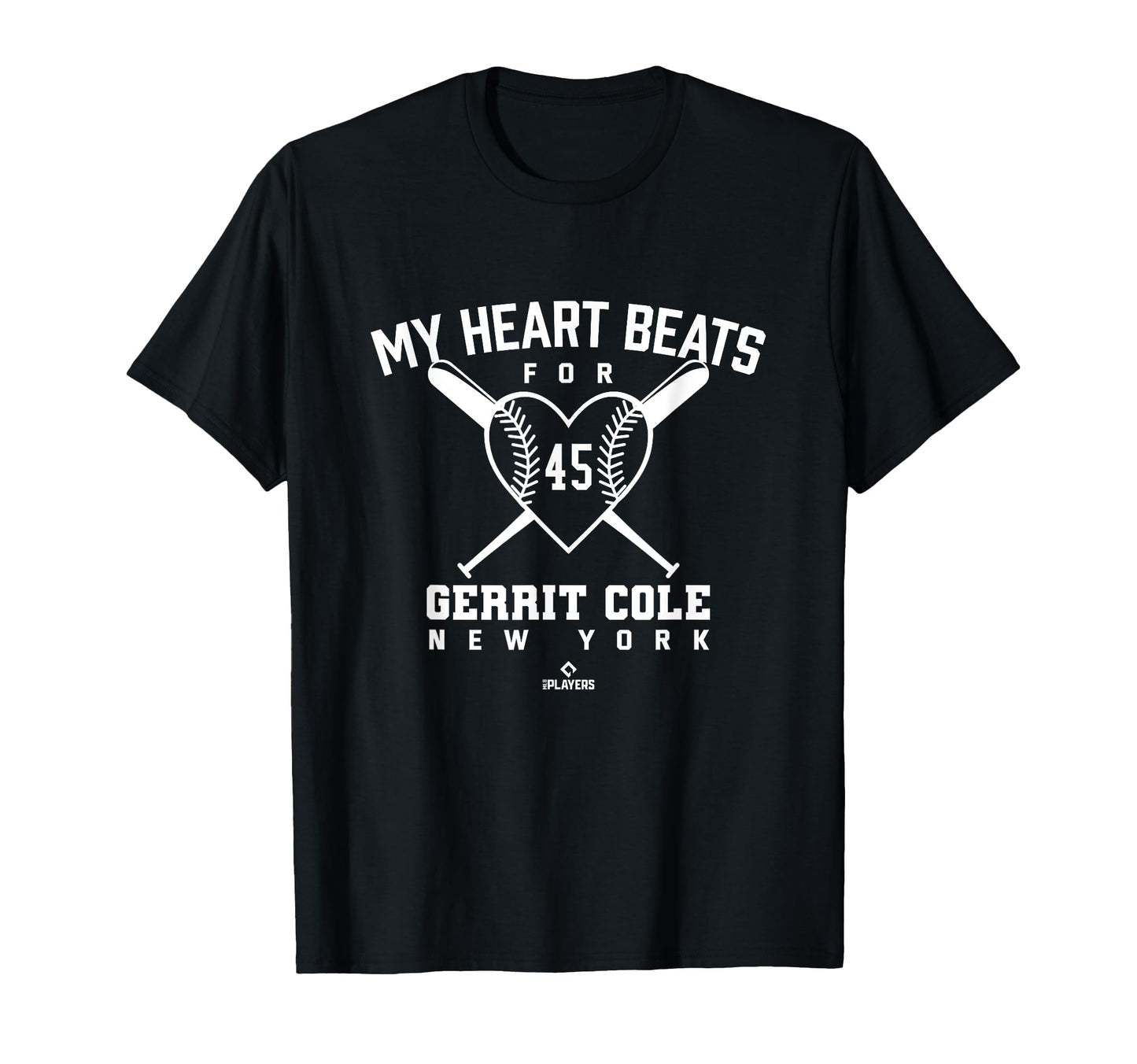 My Heart Beats Gerrit Cole T-Shirt - Minimalist Print for Adults - T-Shirt, Sweatshirt, Hoodie
