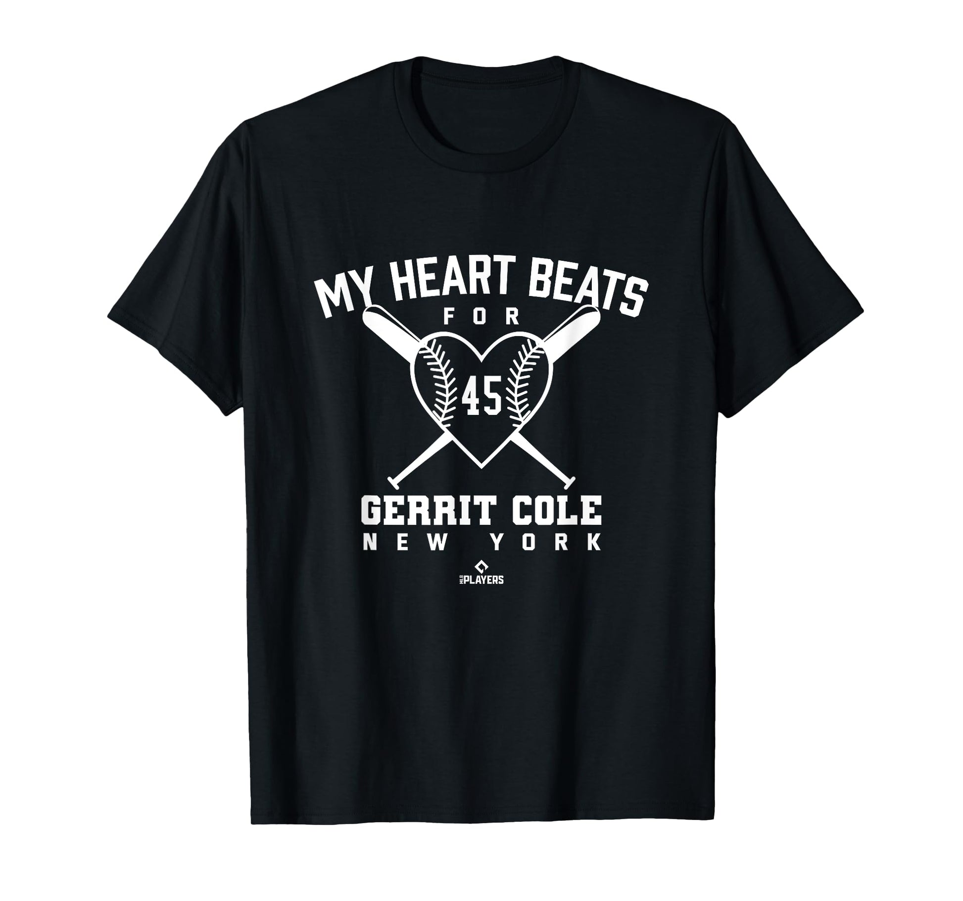 My Heart Beats Gerrit Cole T-Shirt - Minimalist Print for Adults - T-Shirt, Sweatshirt, Hoodie