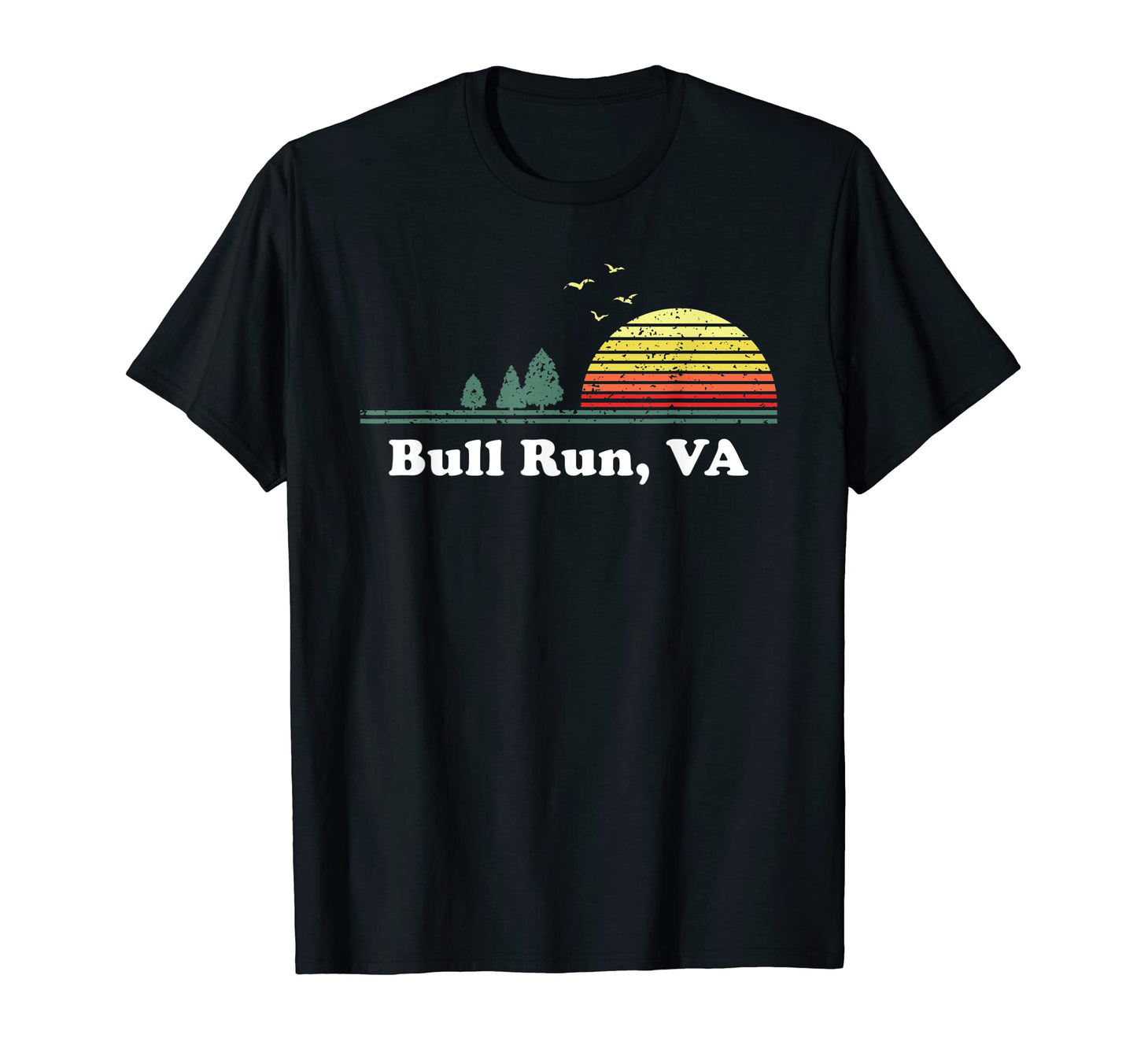 Bull Run Utah Home Souvenir T-Shirt - Graphic Print Men Women - T-Shirt, Sweatshirt, Hoodie