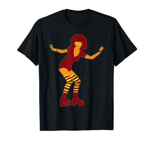 70S Rollerskating Roller Skates T-Shirt - Streetwear Style for Adults - T-Shirt, Sweatshirt, Hoodie