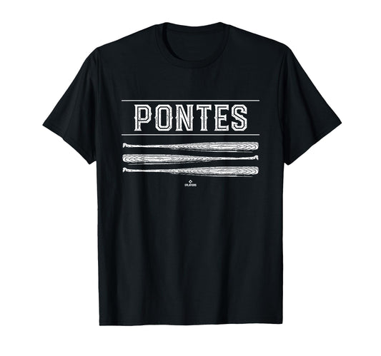 Baseball Bat Gameday Blaze Pontes T-Shirt - Custom Art Print Men Women - T-Shirt, Sweatshirt, Hoodie