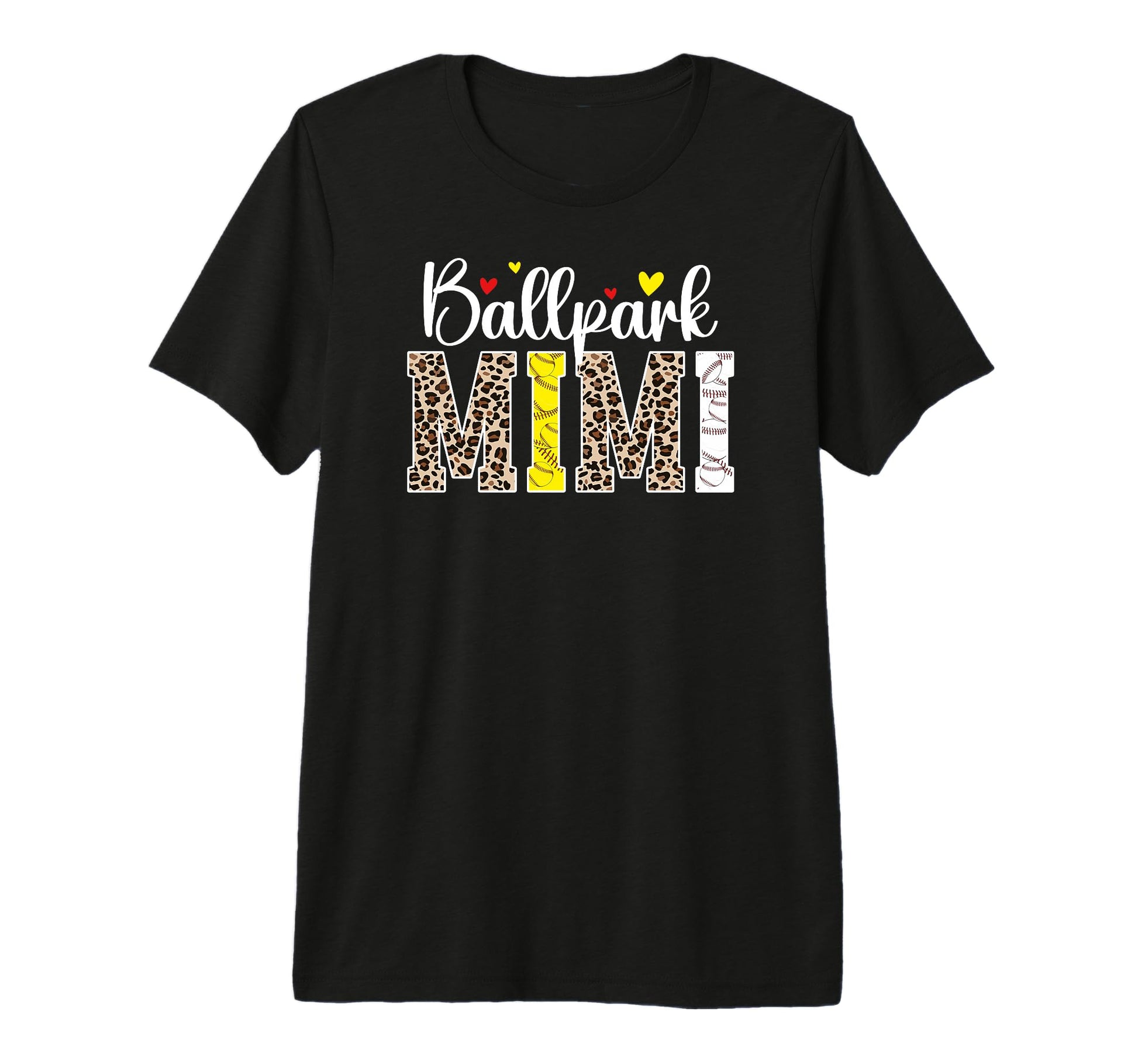 Ballpark Mimi Leopard Baseball T-Shirt - Unique Graphic for Adults - T-Shirt, Sweatshirt, Hoodie