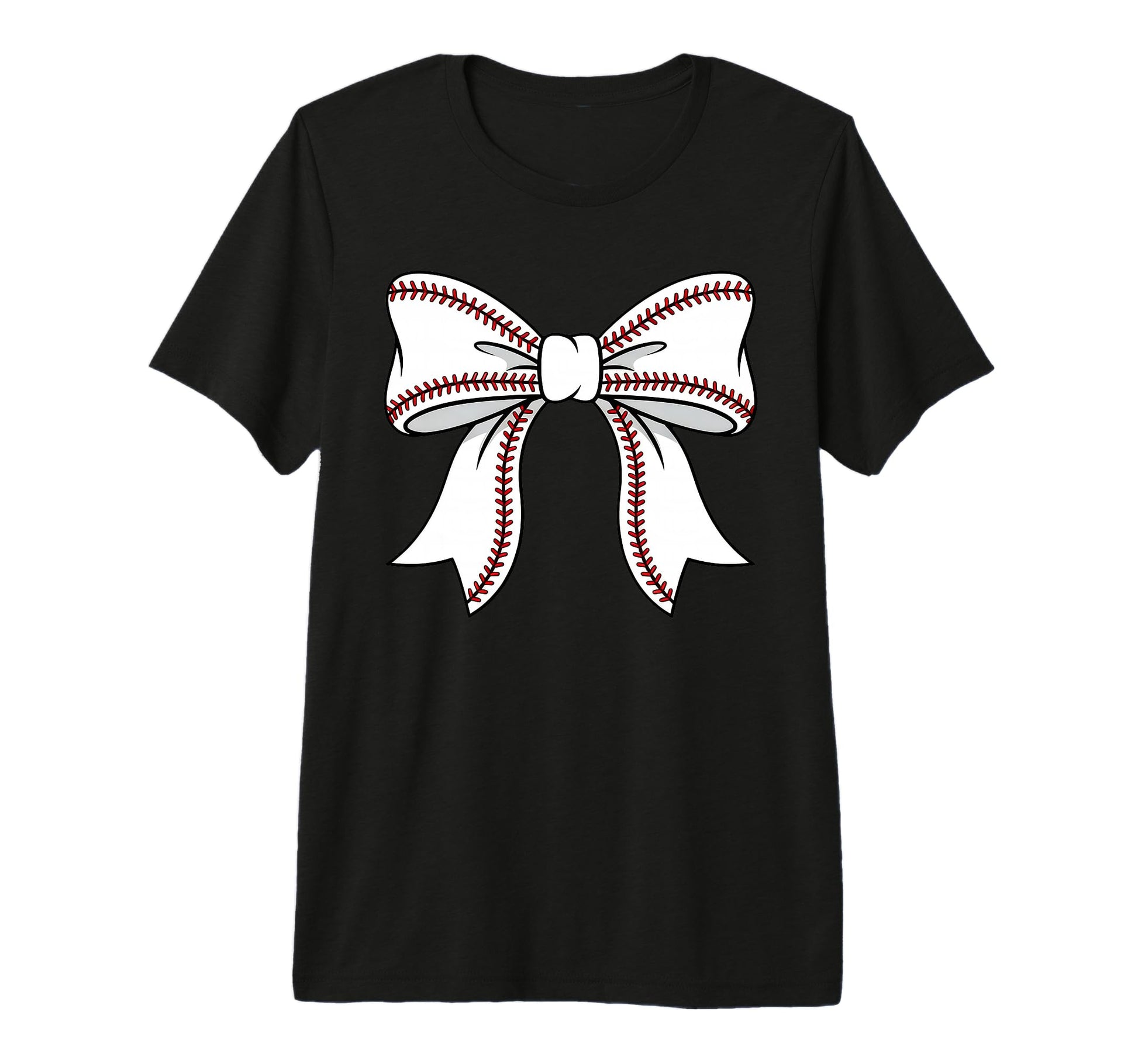 Baseball Bow Mothers Day Baseball Mom T-Shirt - Streetwear Style Unisex - T-Shirt, Sweatshirt, Hoodie
