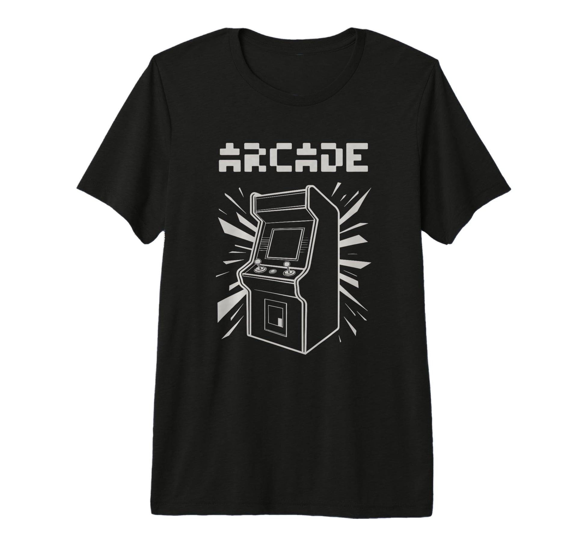 Arcade Cabinet Gaming Arcade Aesthetic T-Shirt - Custom Art Print Unisex - T-Shirt, Sweatshirt, Hoodie