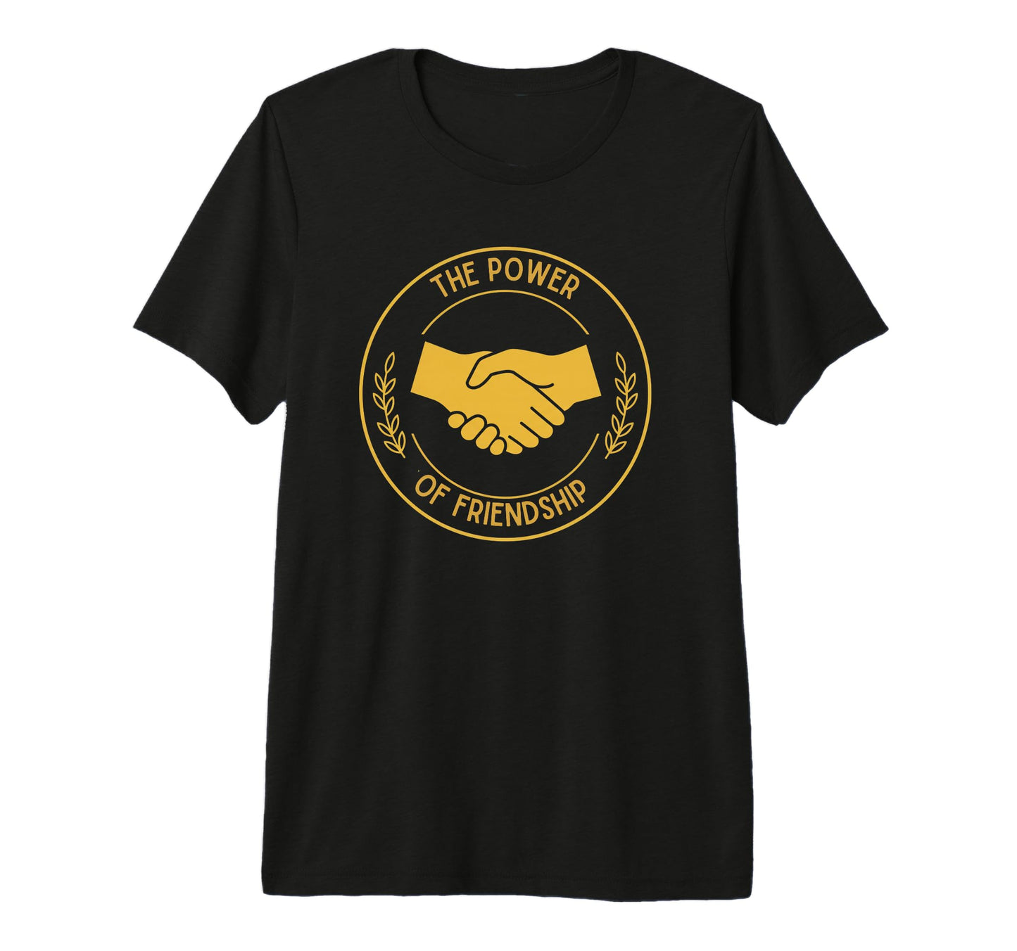 Power Friendship Tri Blend T-Shirt - Trendy Graphic for Adults - T-Shirt, Sweatshirt, Hoodie