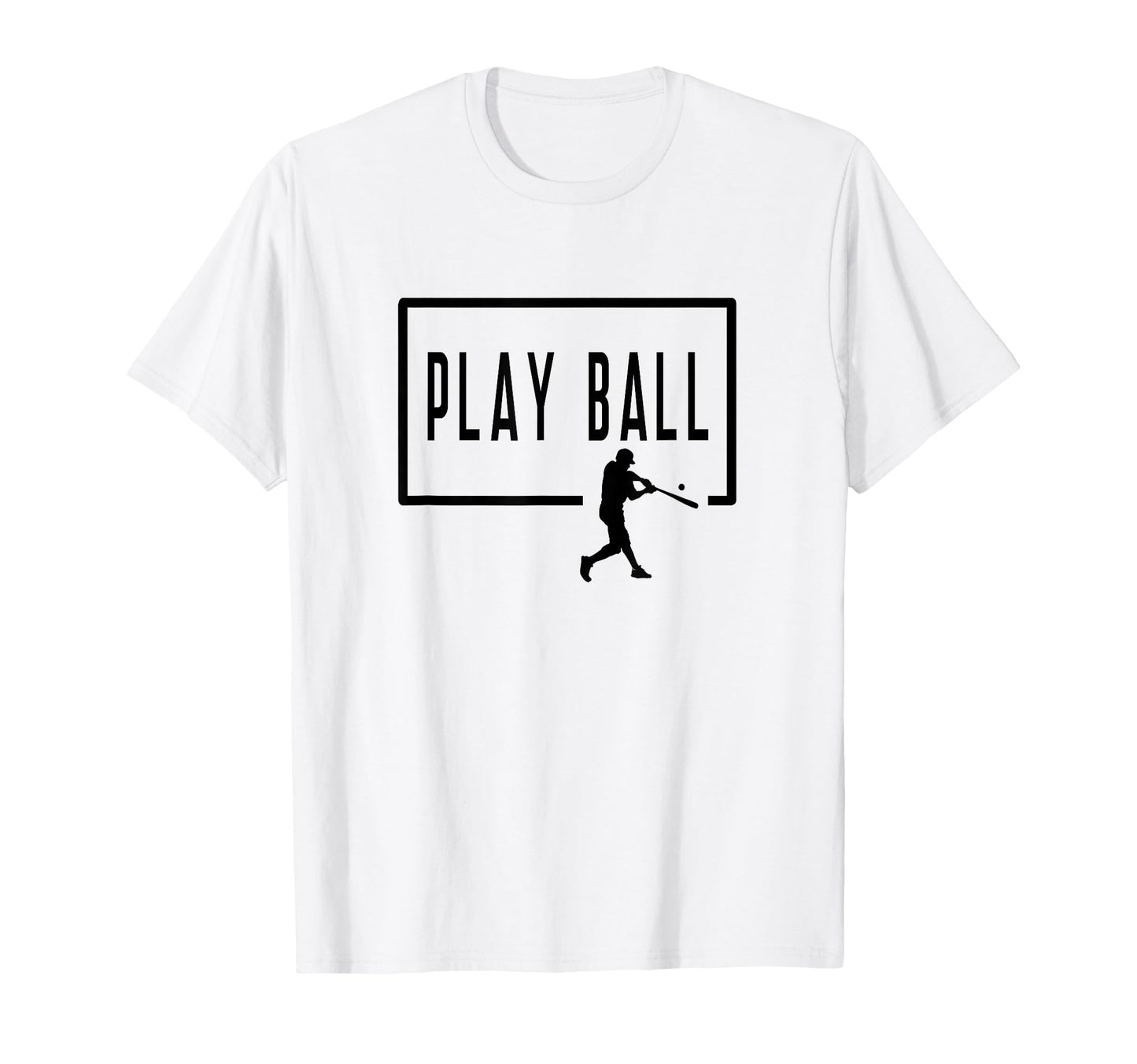 Play Ball Baseball Batter Homerun T-Shirt - Streetwear Style for Adults - T-Shirt, Sweatshirt, Hoodie