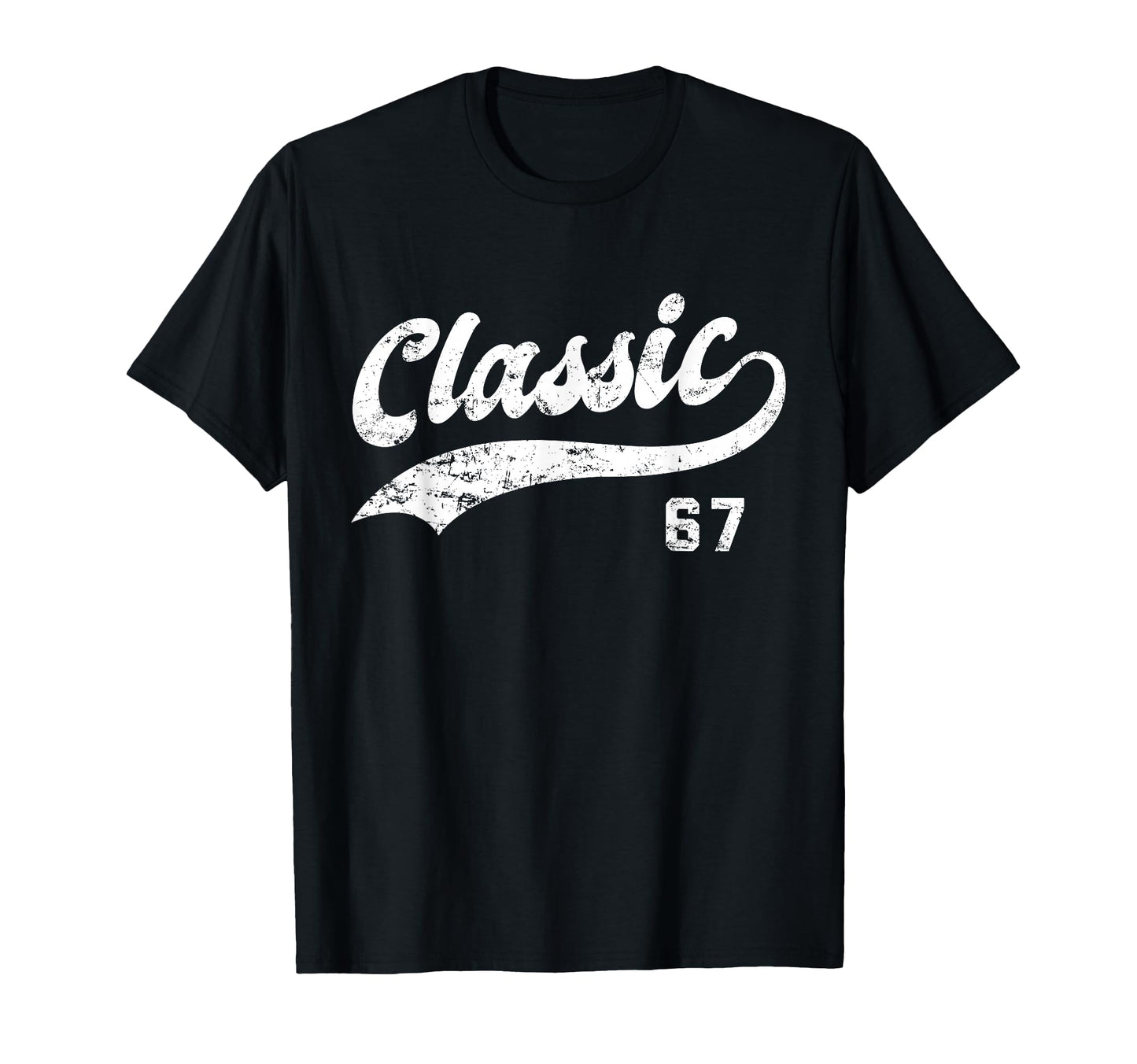 1967 Birthday Year Baseball Logo T-Shirt - Unique Graphic Men Women - T-Shirt, Sweatshirt, Hoodie