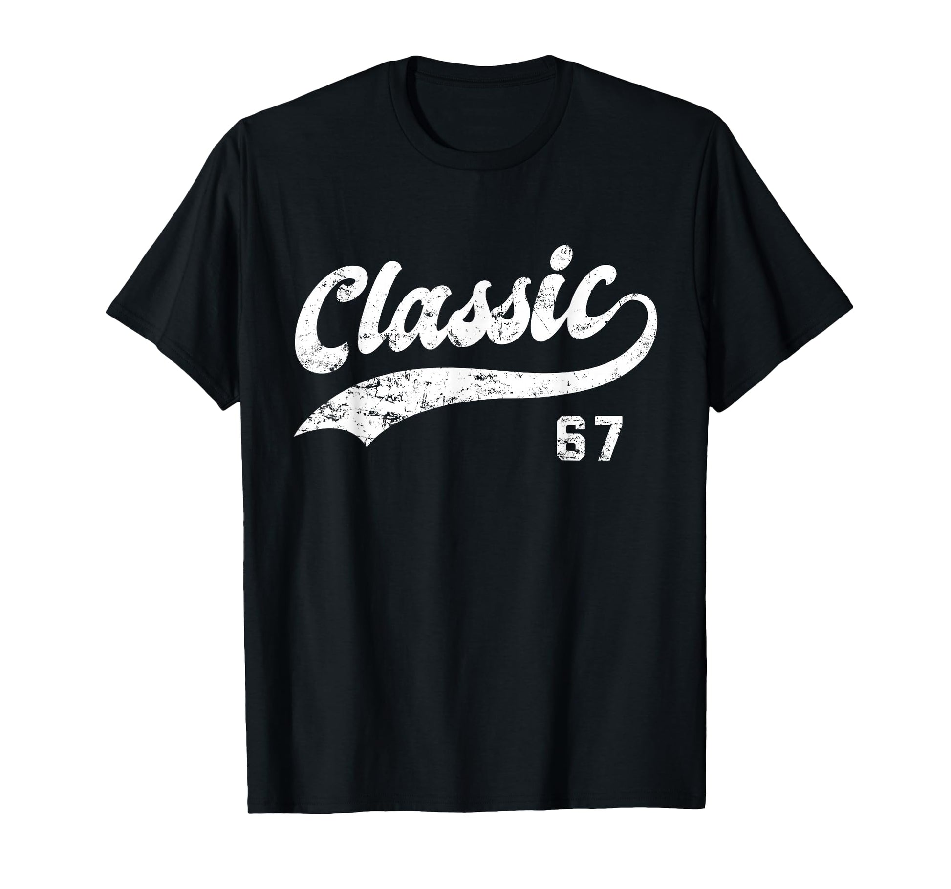 1967 Birthday Year Baseball Logo T-Shirt - Unique Graphic Men Women - T-Shirt, Sweatshirt, Hoodie