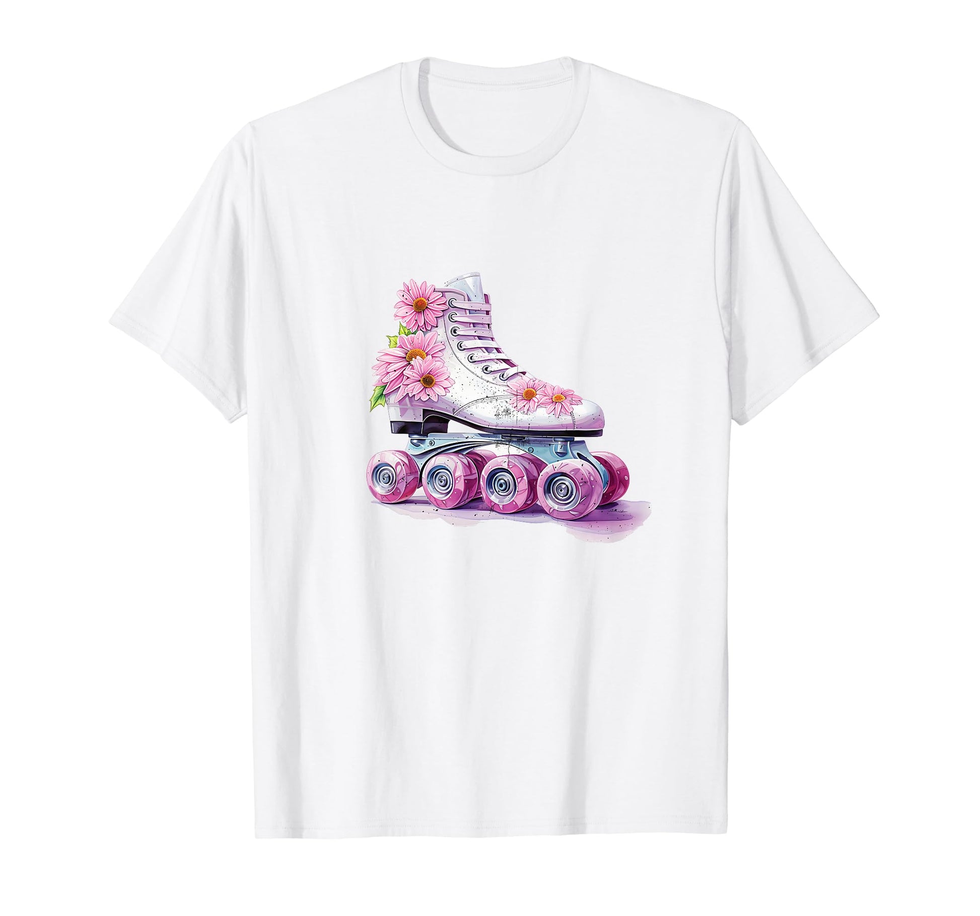 Aesthetic Vaporwave Teens Roller Skate T-Shirt - Unique Graphic Men Women - T-Shirt, Sweatshirt, Hoodie