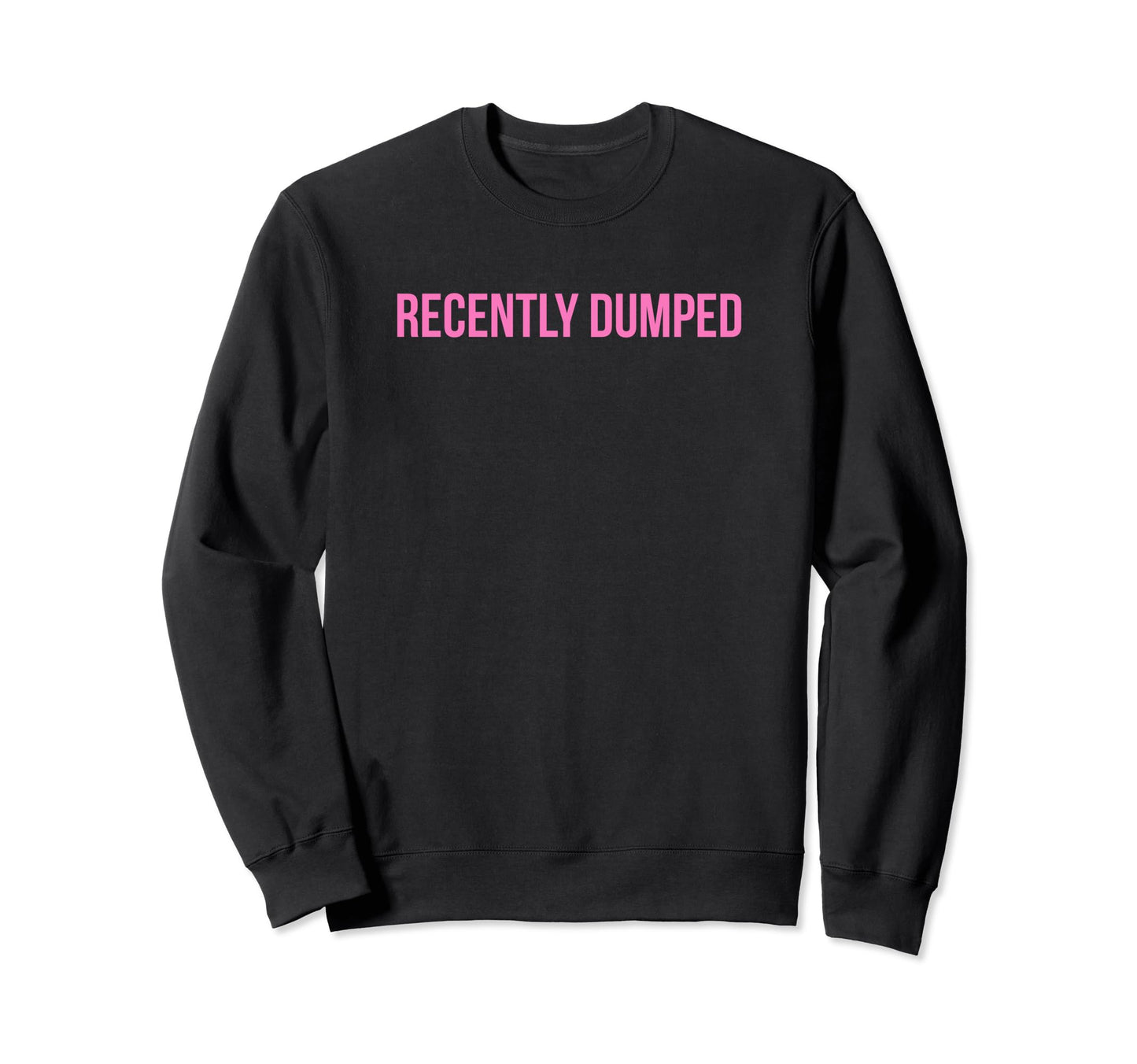 Recently Dumped Funny Y2K Aesthetic Sweatshirt - Novelty Apparel Men Women - T-Shirt, Sweatshirt, Hoodie