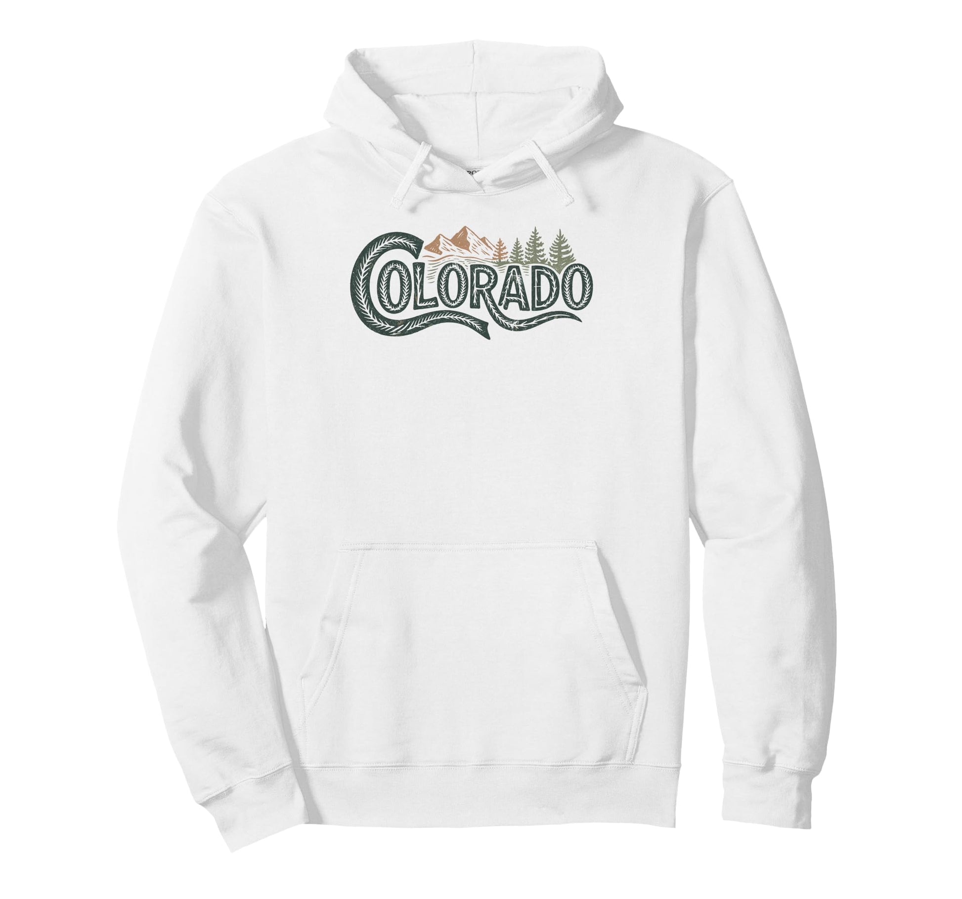 Colorado Mountains Nature Hiking Hoodie - Trendy Graphic Unisex - T-Shirt, Sweatshirt, Hoodie