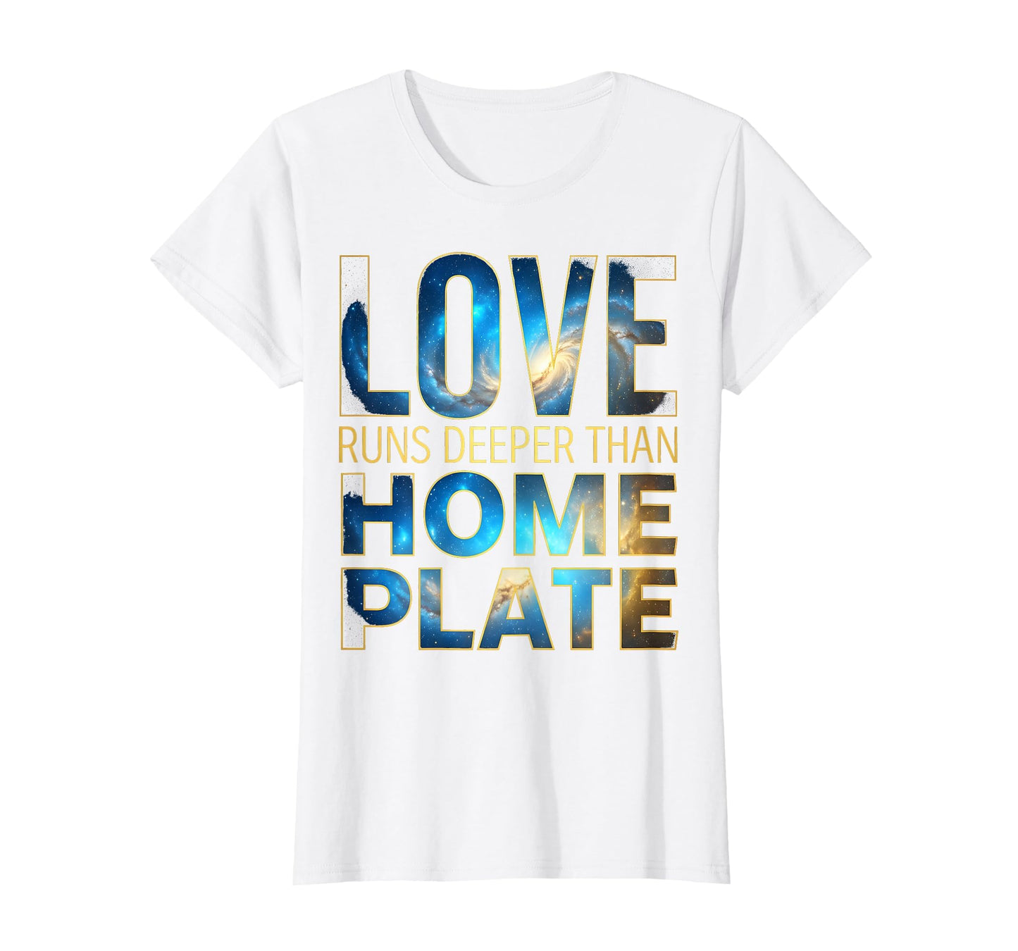 Baseball Mom Love Runs Deeper Than Home T-Shirt - Graphic Print Men Women - T-Shirt, Sweatshirt, Hoodie