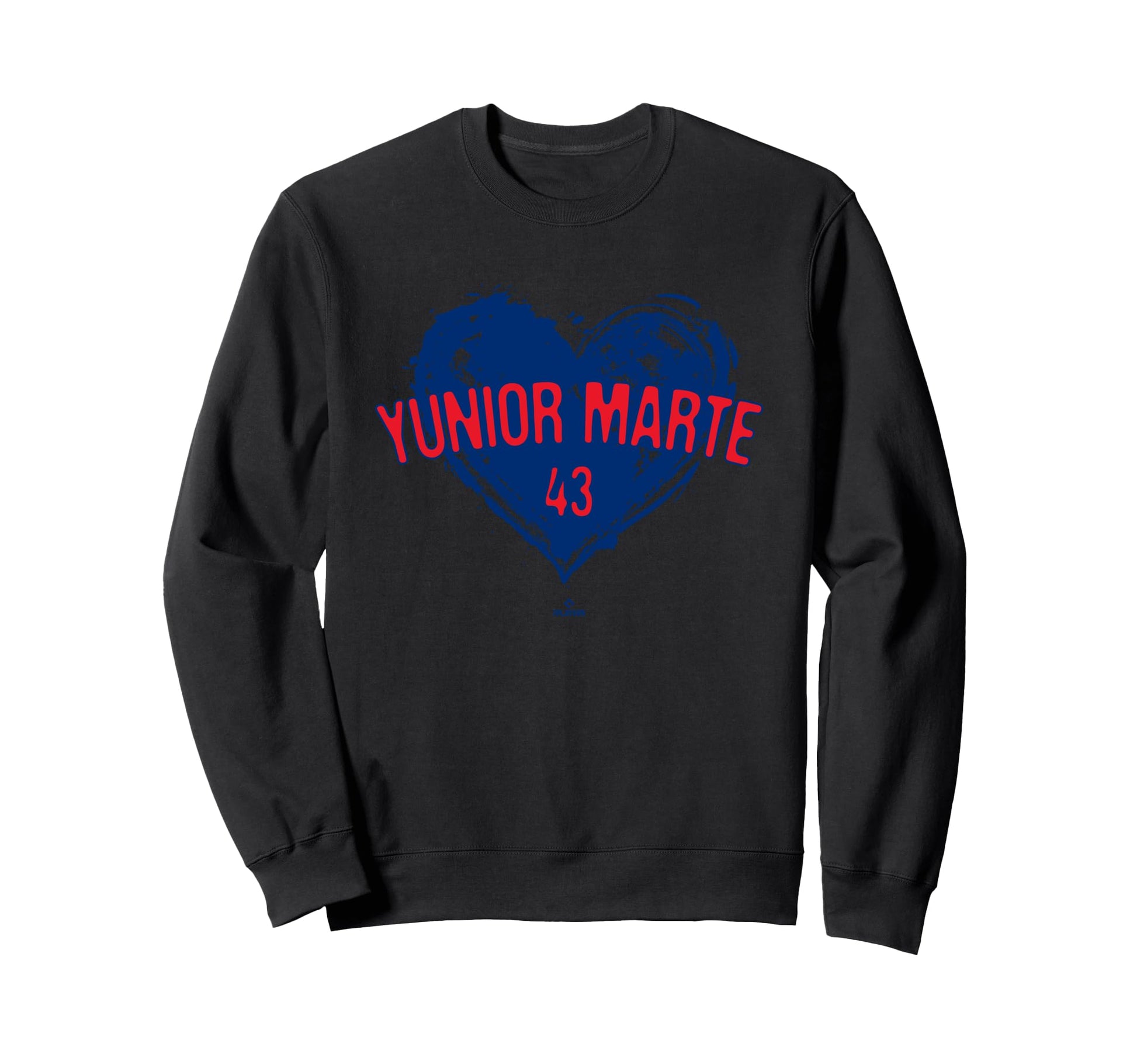 Distressed Heart Yunior Marte Sweatshirt - Graphic Print Men Women - T-Shirt, Sweatshirt, Hoodie