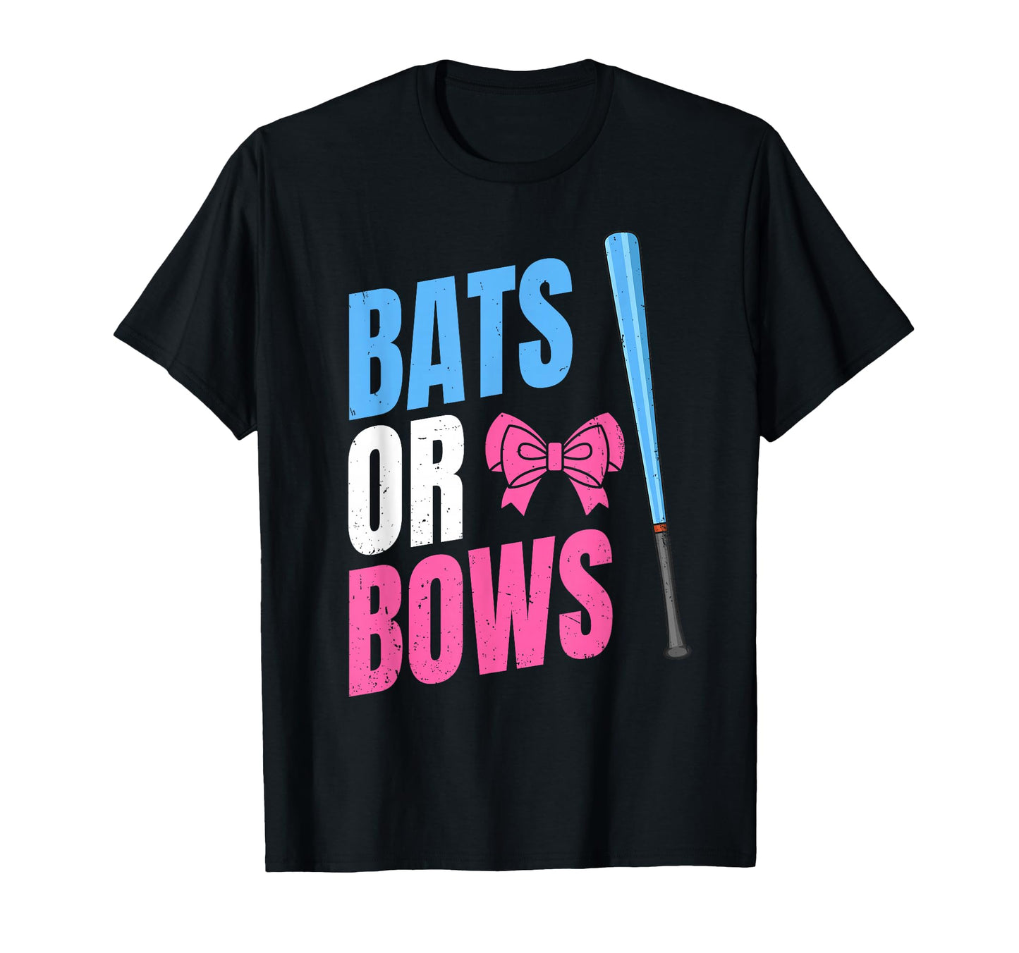 Bats Or Bows Baseball Player T-Shirt - Casual Everyday Wear Unisex - T-Shirt, Sweatshirt, Hoodie