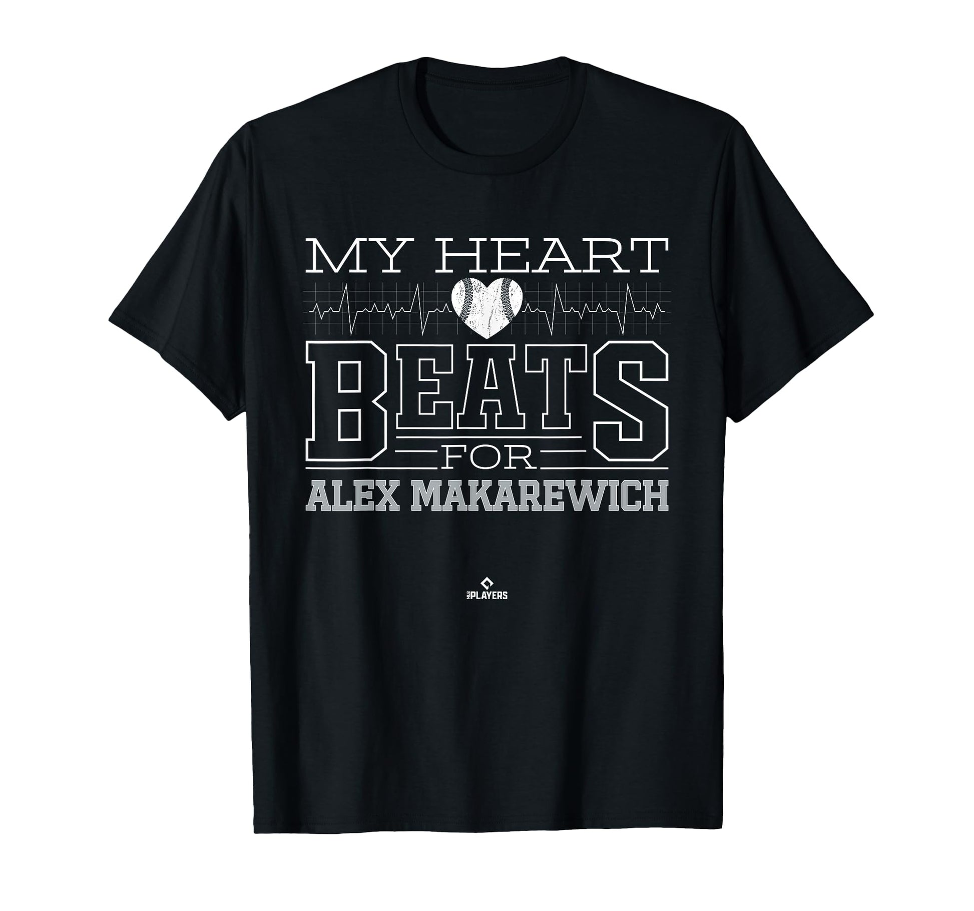 My Heart Beats Alex Makarewich Prospect T-Shirt - Novelty Apparel Unisex - T-Shirt, Sweatshirt, Hoodie