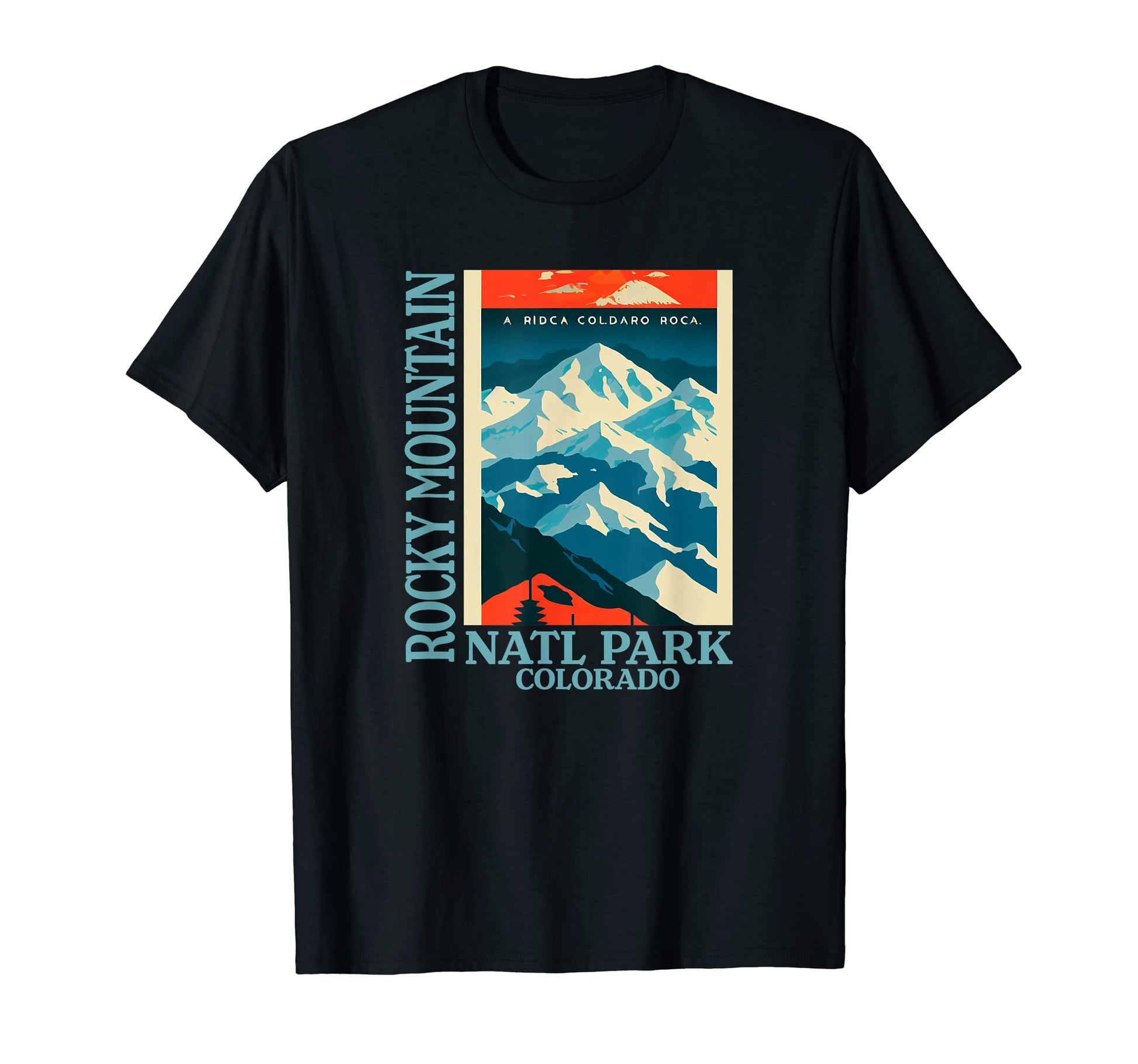 Colorado Rocky Mountain National Park T-Shirt - Streetwear Style for Adults - T-Shirt, Sweatshirt, Hoodie