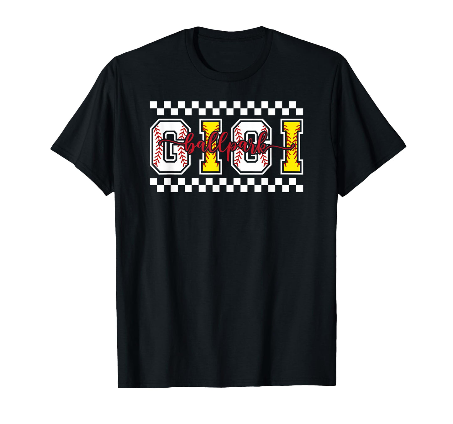 Ballpark Gigi Softball Baseball Gigi T-Shirt - Streetwear Style for Adults - T-Shirt, Sweatshirt, Hoodie
