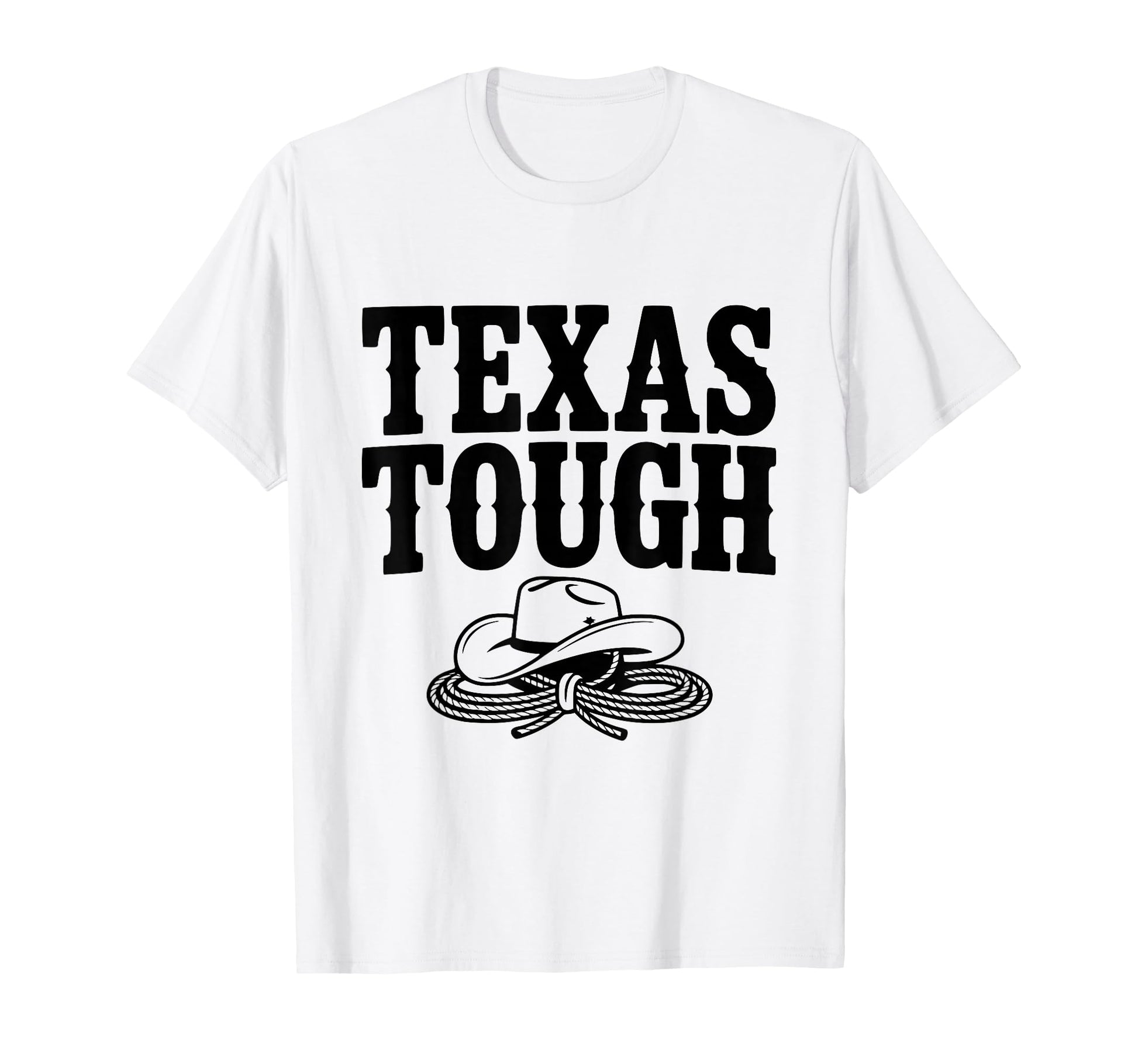 Texas Tough Cowboy Spirit Texas T-Shirt - Aesthetic Graphic for Adults - T-Shirt, Sweatshirt, Hoodie